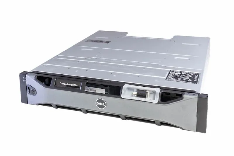 Dell Compellent SC220  Expansion Enclosure, 24x SFF,  Dual Contr. SAS 6G 2P (00TW47), 2x 700W