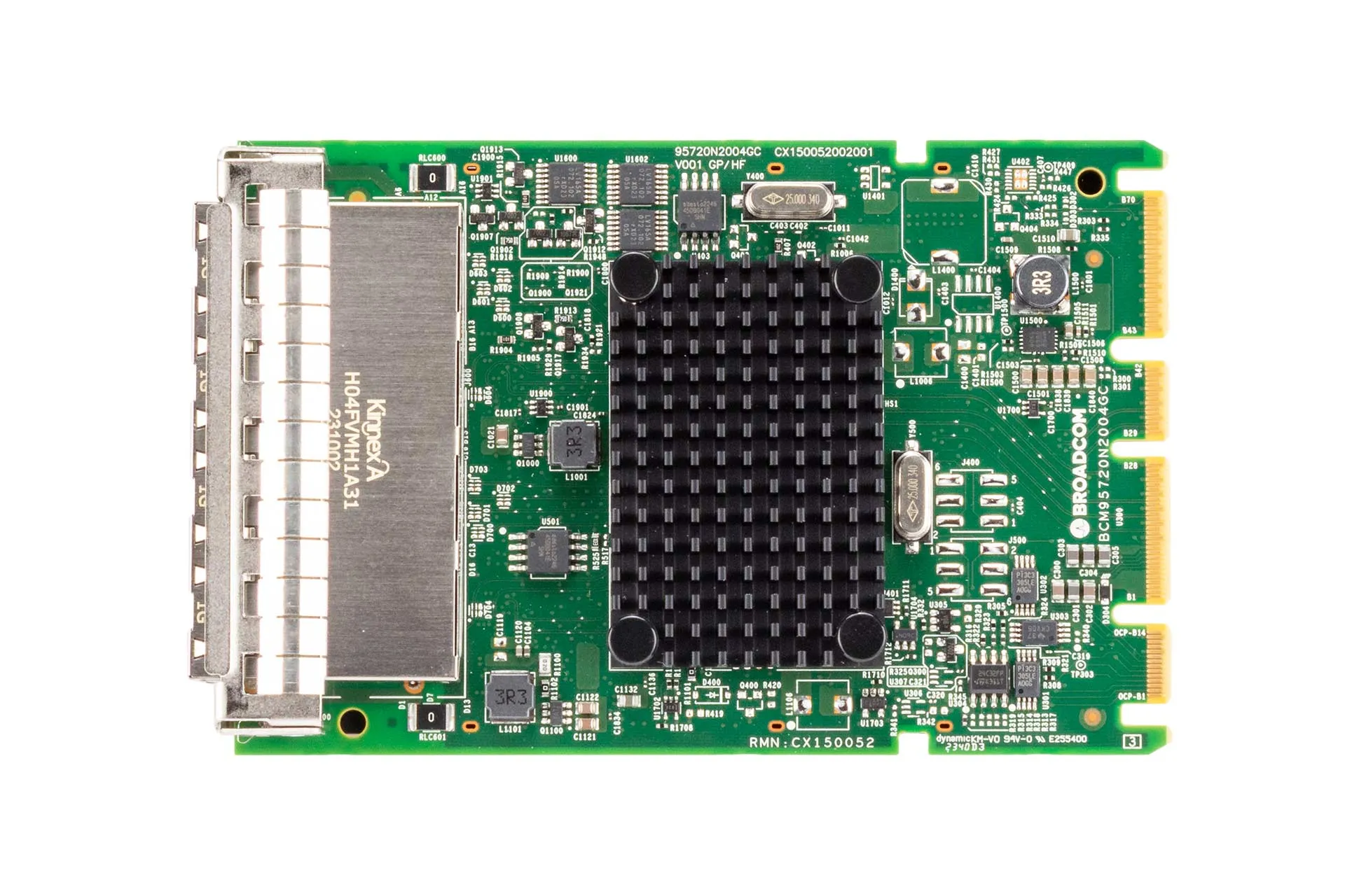 DELL Broadcom 5720 1Gb Netzwerkkarte RJ45 Quad Port OCP3 NIC