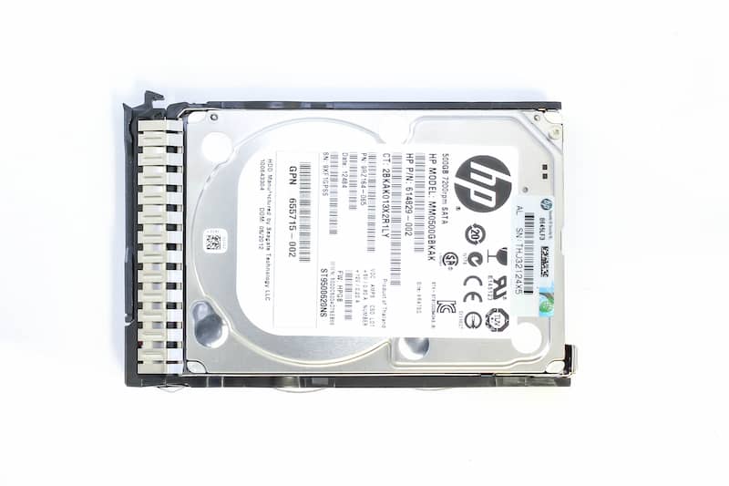 HP HDD 500GB 6G 7.2k SATA SC