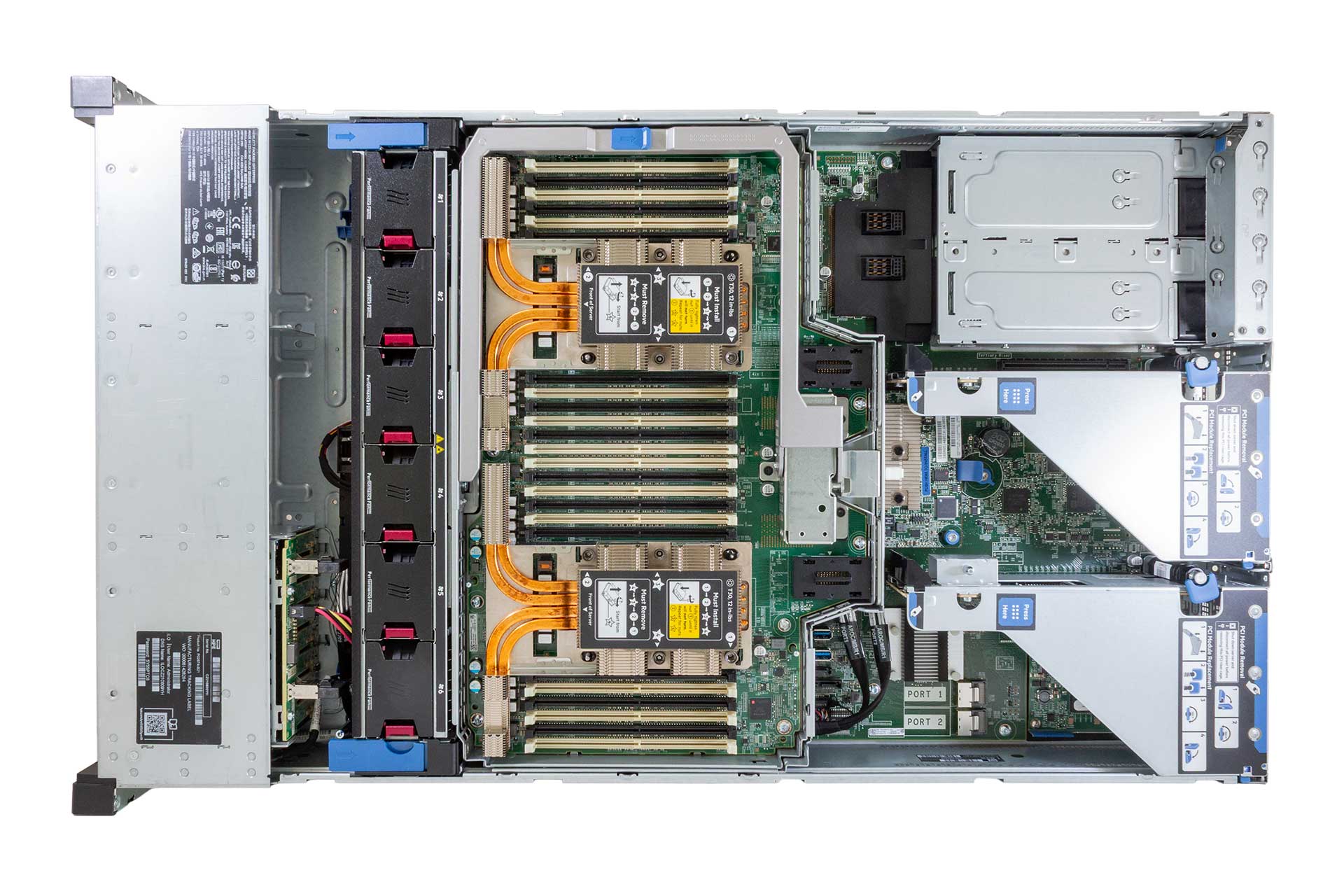 HPE ProLiant DL560 Gen10 Rack Server, 4x Gold-6254, 3.1GHz, 18-Core, noRAM, 8xSFF, P408i-a-SR