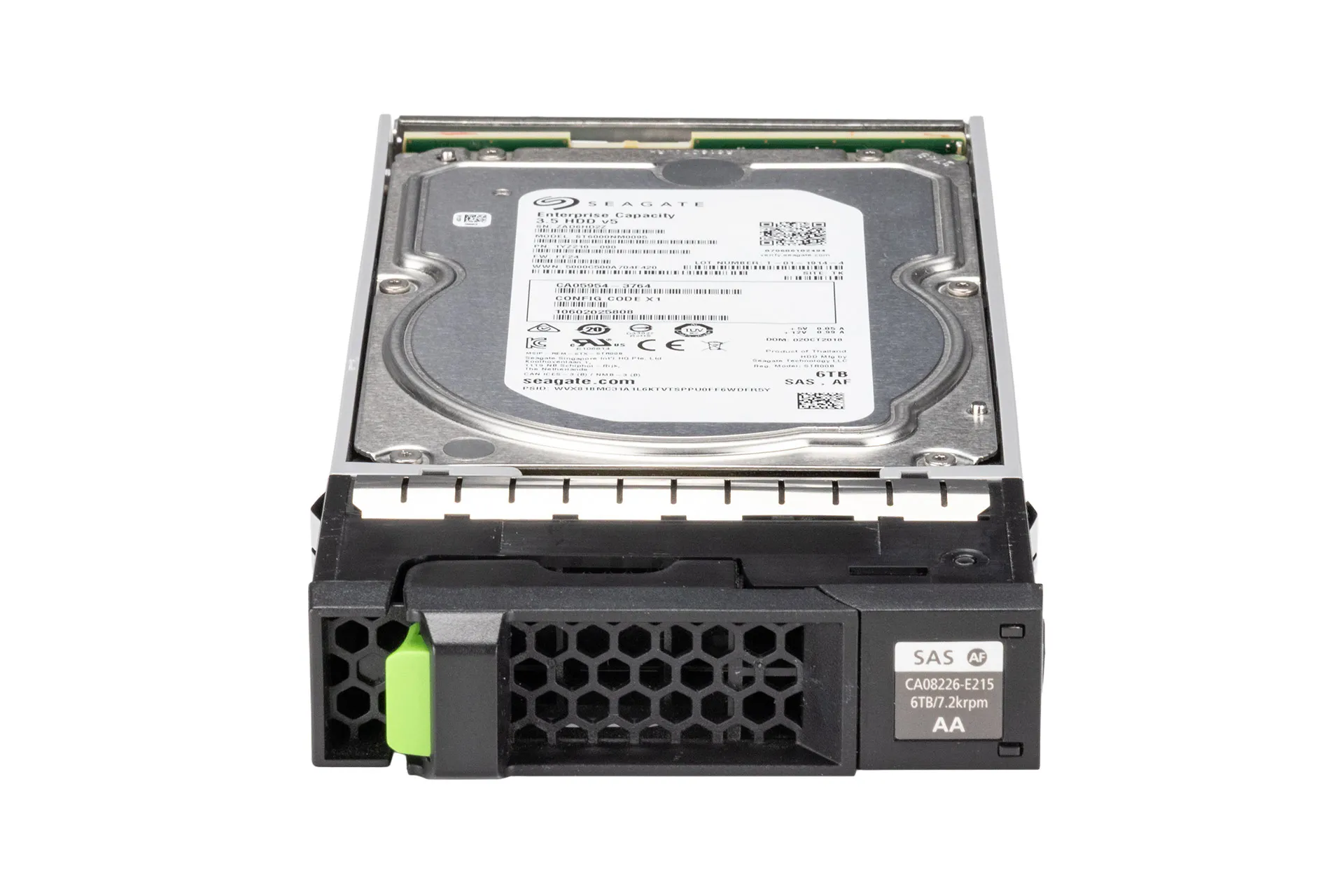 Fujitsu 6TB 12G SAS HDD 7.2k, 3.5 Zoll LFF Storage Festplatte für Eternus DX Fujitsu 6TB 12G SAS HDD 7.2k, 3.5 Zoll LFF Storage Festplatte für Eternus DX