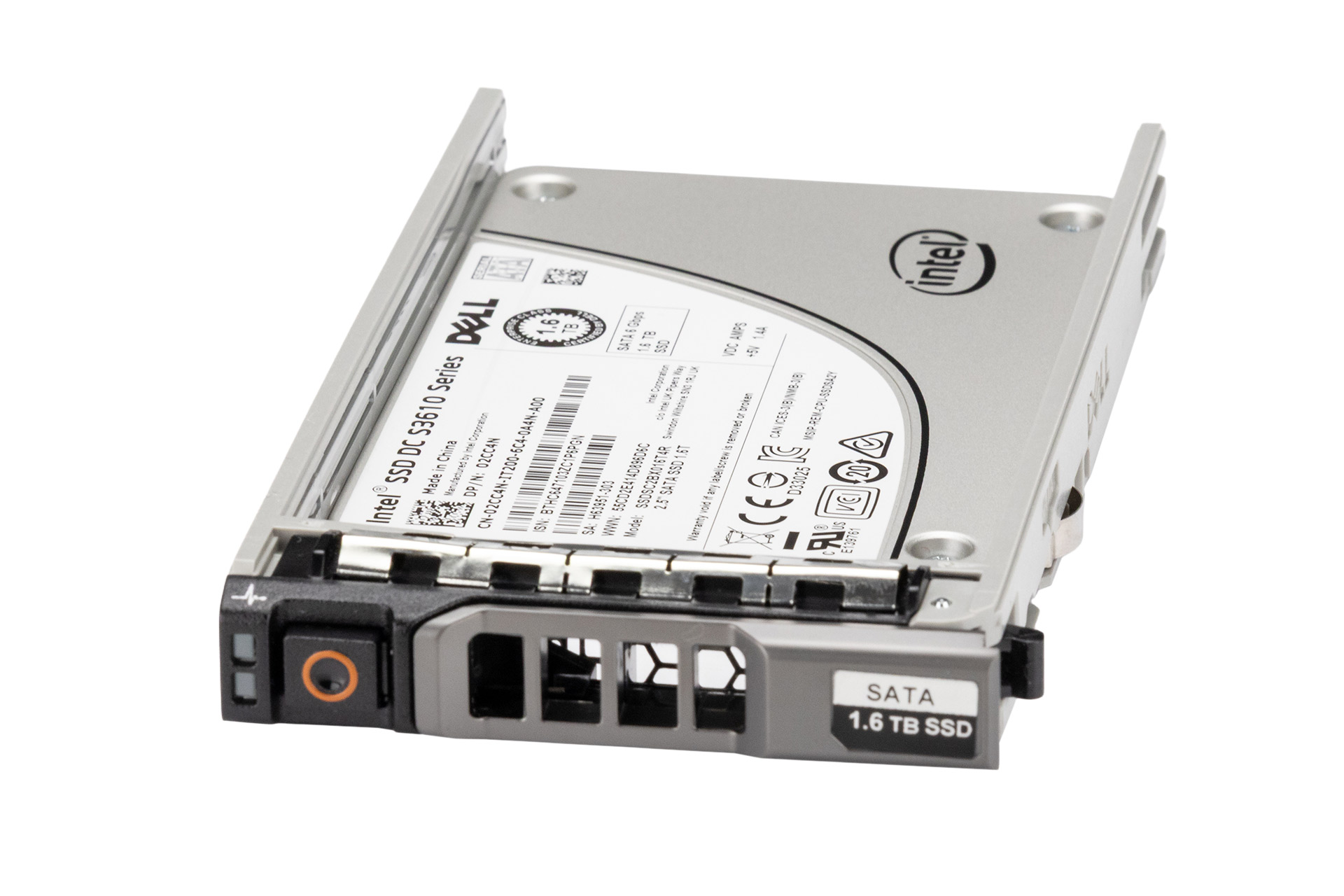 Dell 1.6TB 6G SATA SSD, 2.5 Zoll SFF Festplatte für Server
