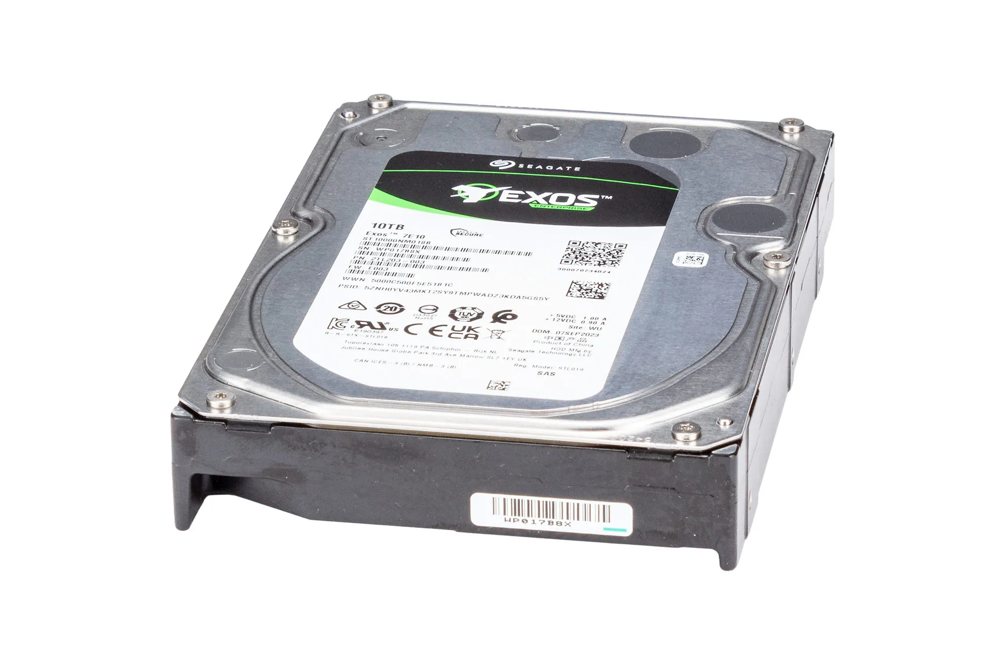 Seagate 10TB 12G SAS HDD 7.2k, 3.5 Zoll LFF Festplatte für NAS