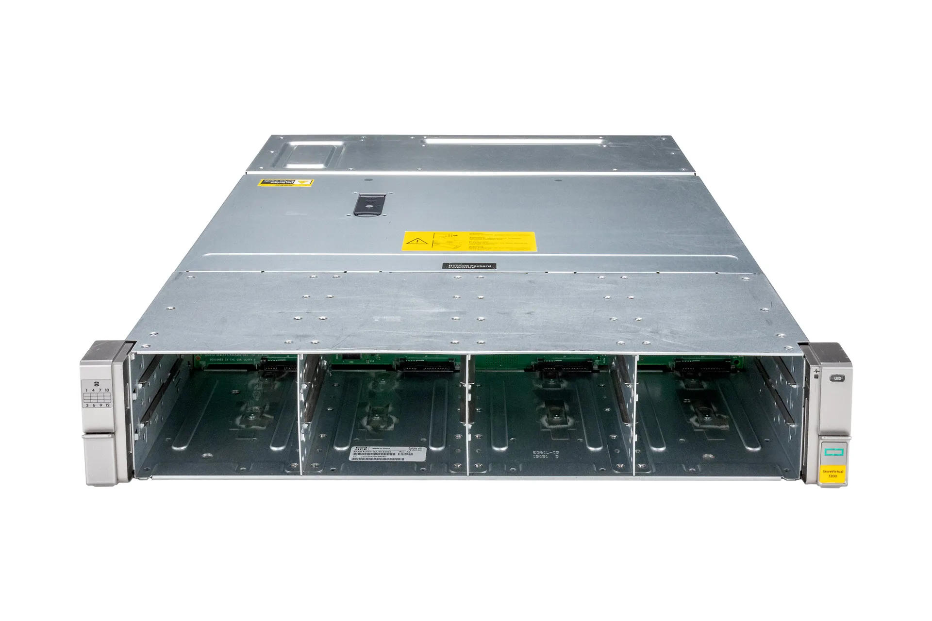 HPE StoreVirtual 3200 Storage System, 12x LFF, 2x Controller iSCSI HPE StoreVirtual 3200 Storage System, 12x LFF, 2x Controller iSCSI