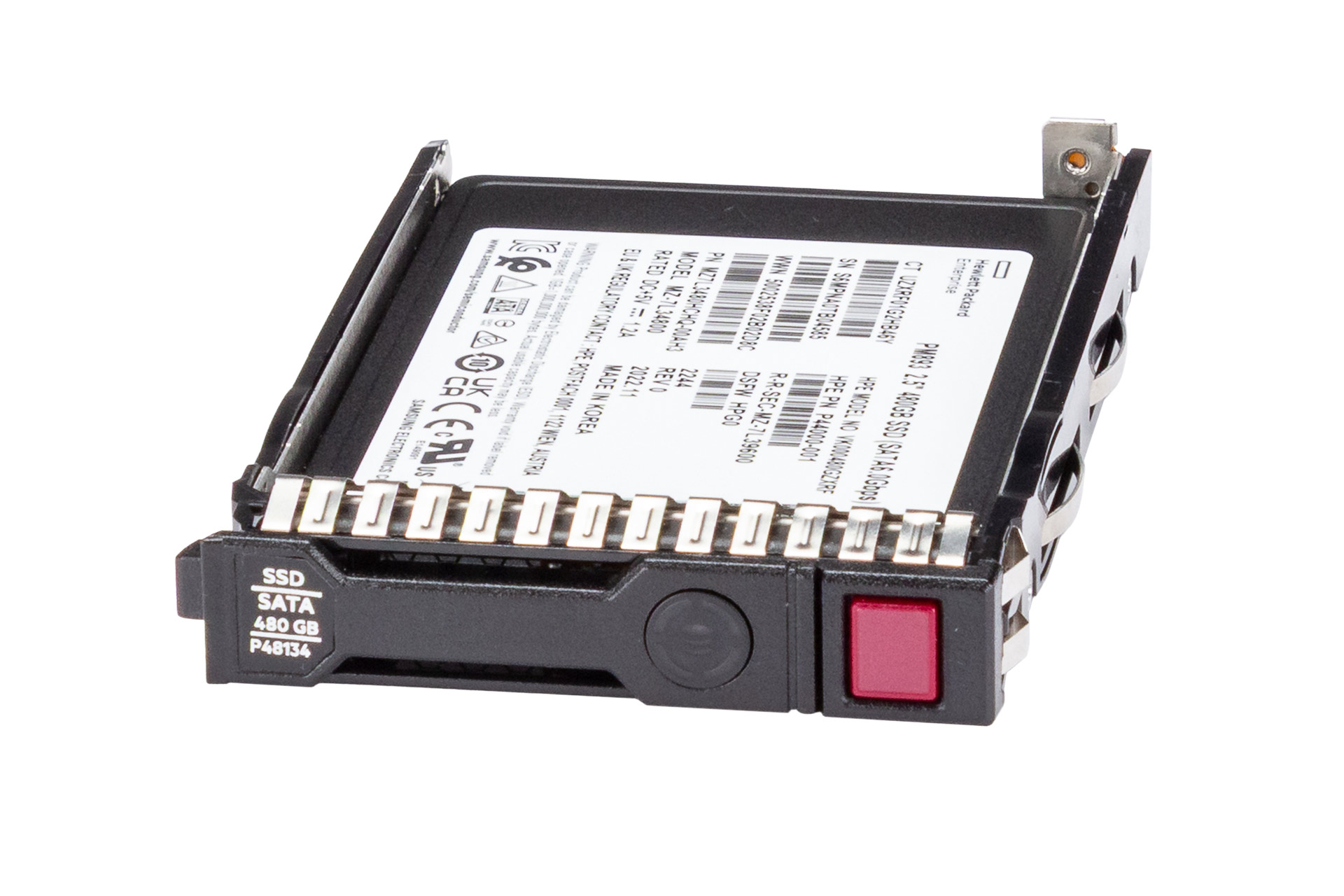 HPE 480GB 6G SATA SSD