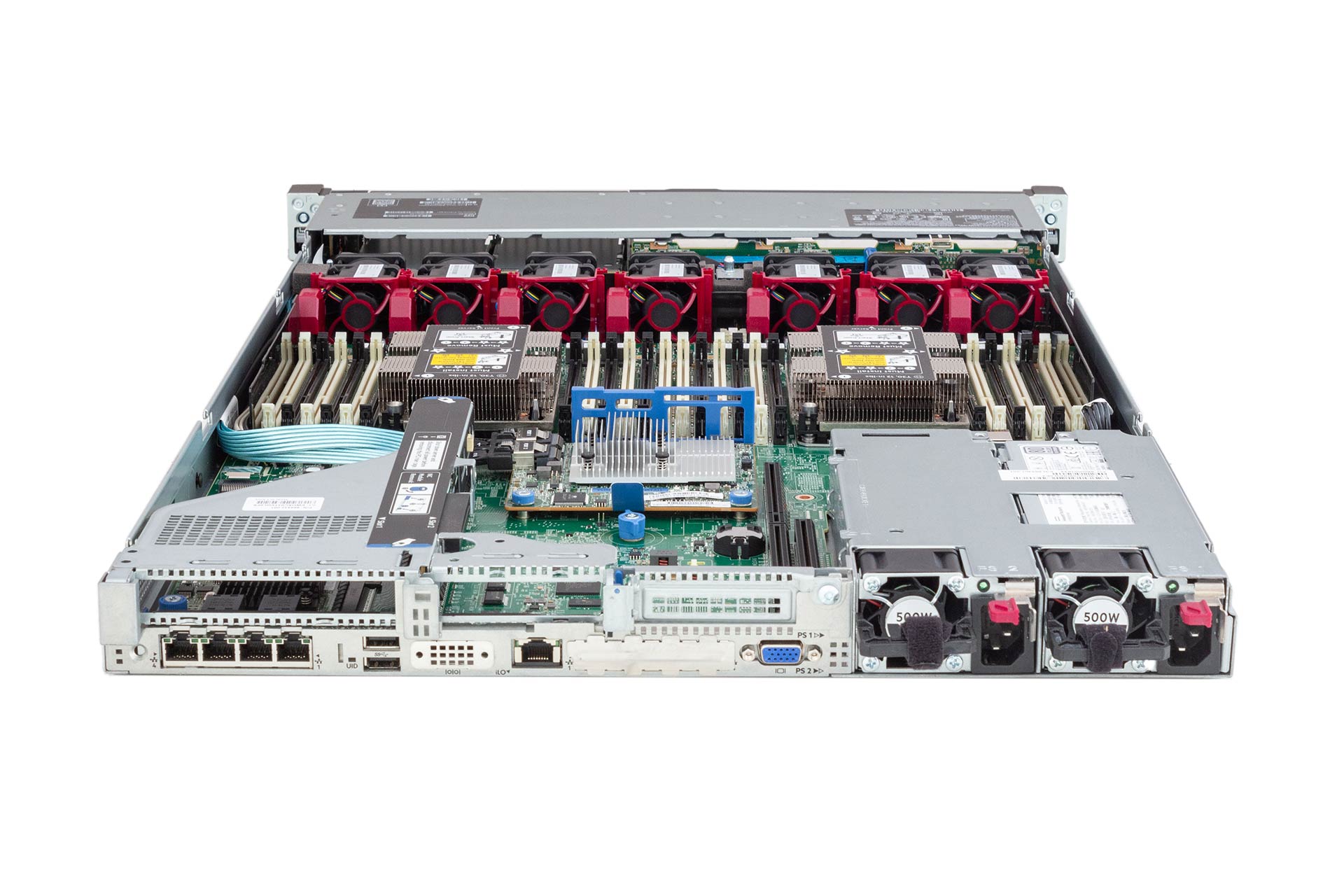 HPE ProLiant DL360 Gen10 Rack Server, 2x Gold 5218B 2.30GHz, 16-Core, noRAM, 8xSFF, P408i-a, 1x Cage, 331T