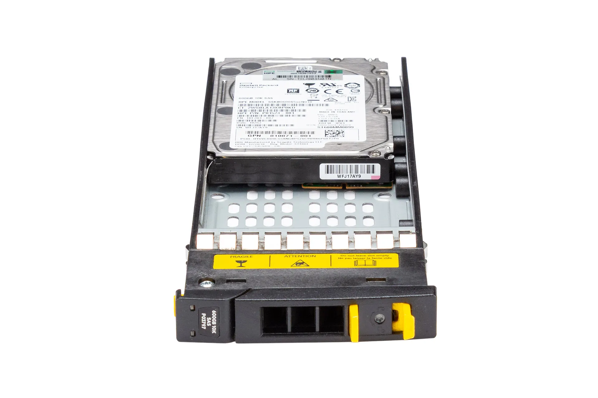 HPE 3PAR 600GB 12G SAS HDD 10k 2.5 Zoll 520b