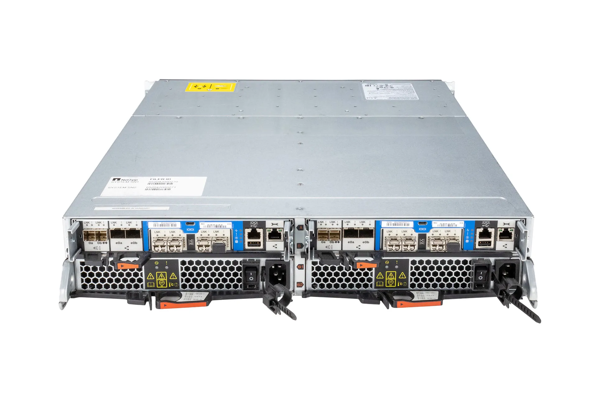 NetApp FAS2750 Storage System, 24x SFF, 2x Controller 2x SAS-12G, 2x 10GbE SFP+, 4x 10GbE/16G-FC SFP+ NetApp FAS2750 Storage System, 24x SFF, 2x Controller 2x SAS-12G, 2x 10GbE SFP+, 4x 10GbE/16G-FC SFP+