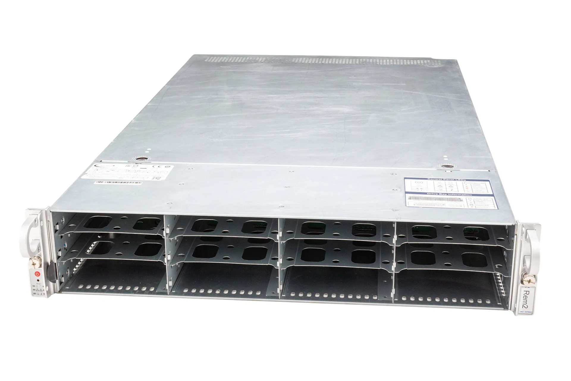 Supermicro SuperServer 6029U-TRT Rack Server, noCPU, noRAM, 12x LFF Supermicro SuperServer 6029U-TRT Rack Server, noCPU, noRAM, 12x LFF
