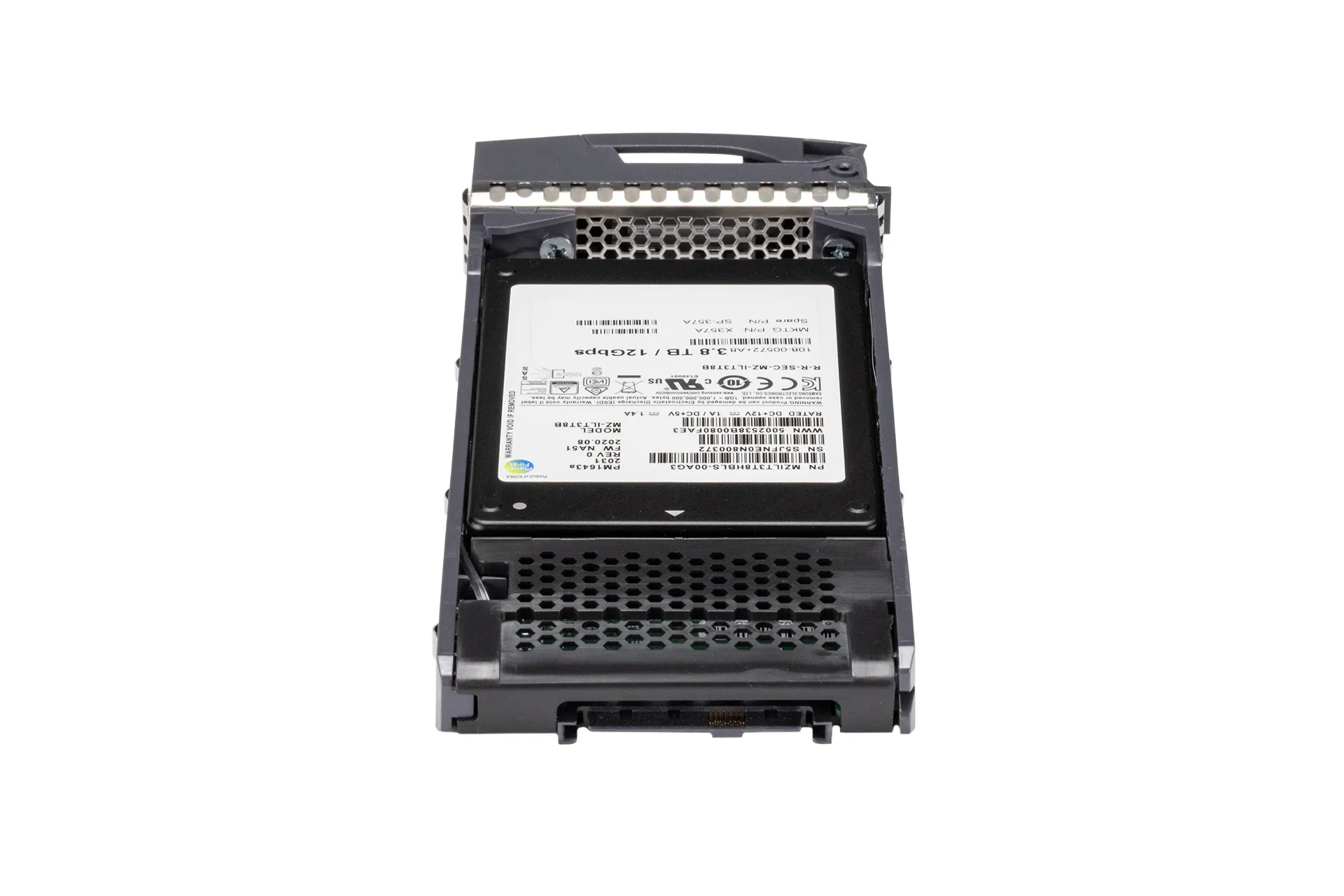 NetApp 3.84TB 12G SAS SSD, 2.5 Zoll SFF Festplatte für Server, 520b, für Netapp All-Flash/FAS2x/DS2x NetApp 3.84TB 12G SAS SSD, 2.5 Zoll SFF Festplatte für Server, 520b, für Netapp All-Flash/FAS2x/DS2x