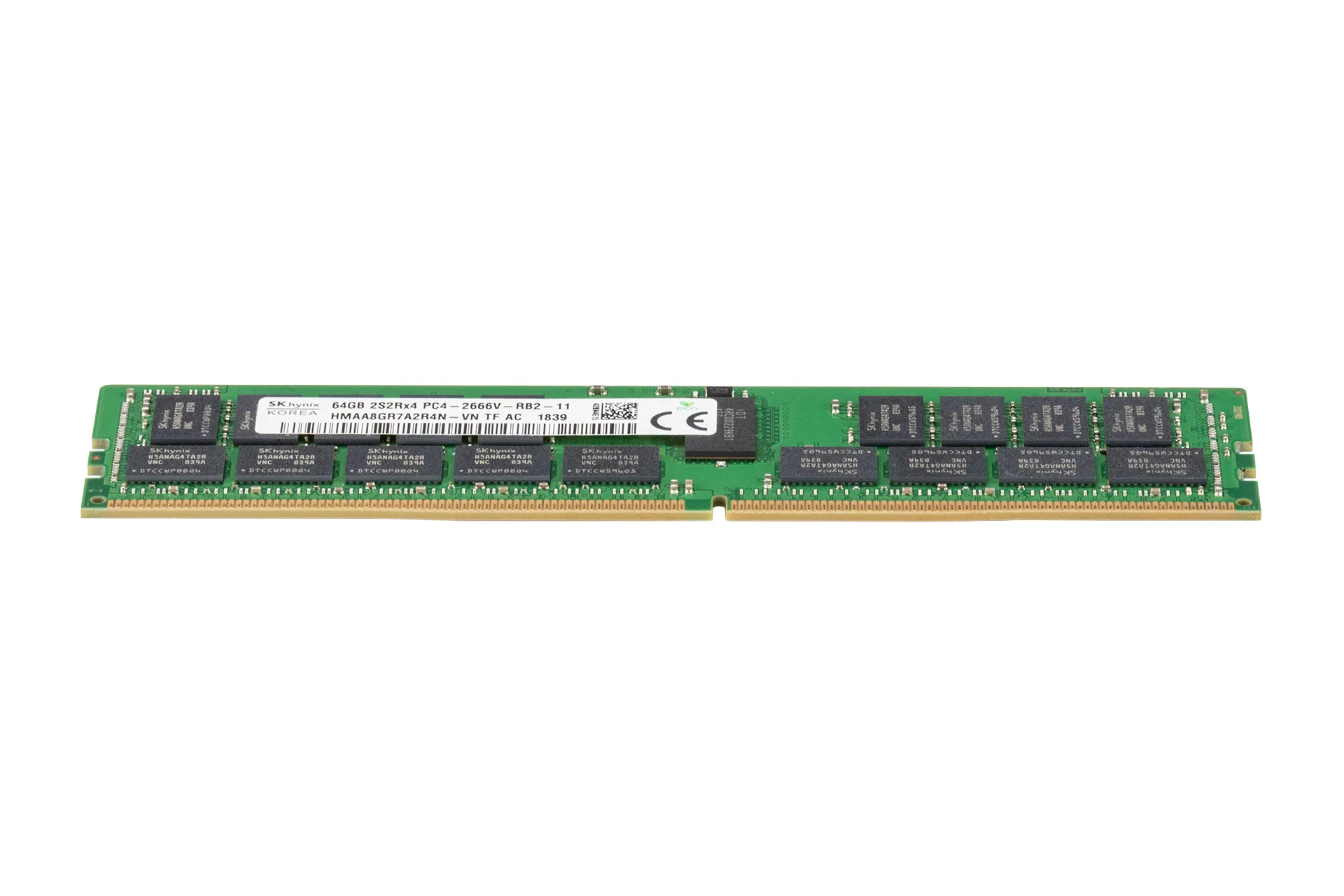 HYNIX 64GB DDR4 RAM 2SRx4 PC4-2666V-RB2 regECC HYNIX 64GB DDR4 RAM 2SRx4 PC4-2666V-RB2 regECC