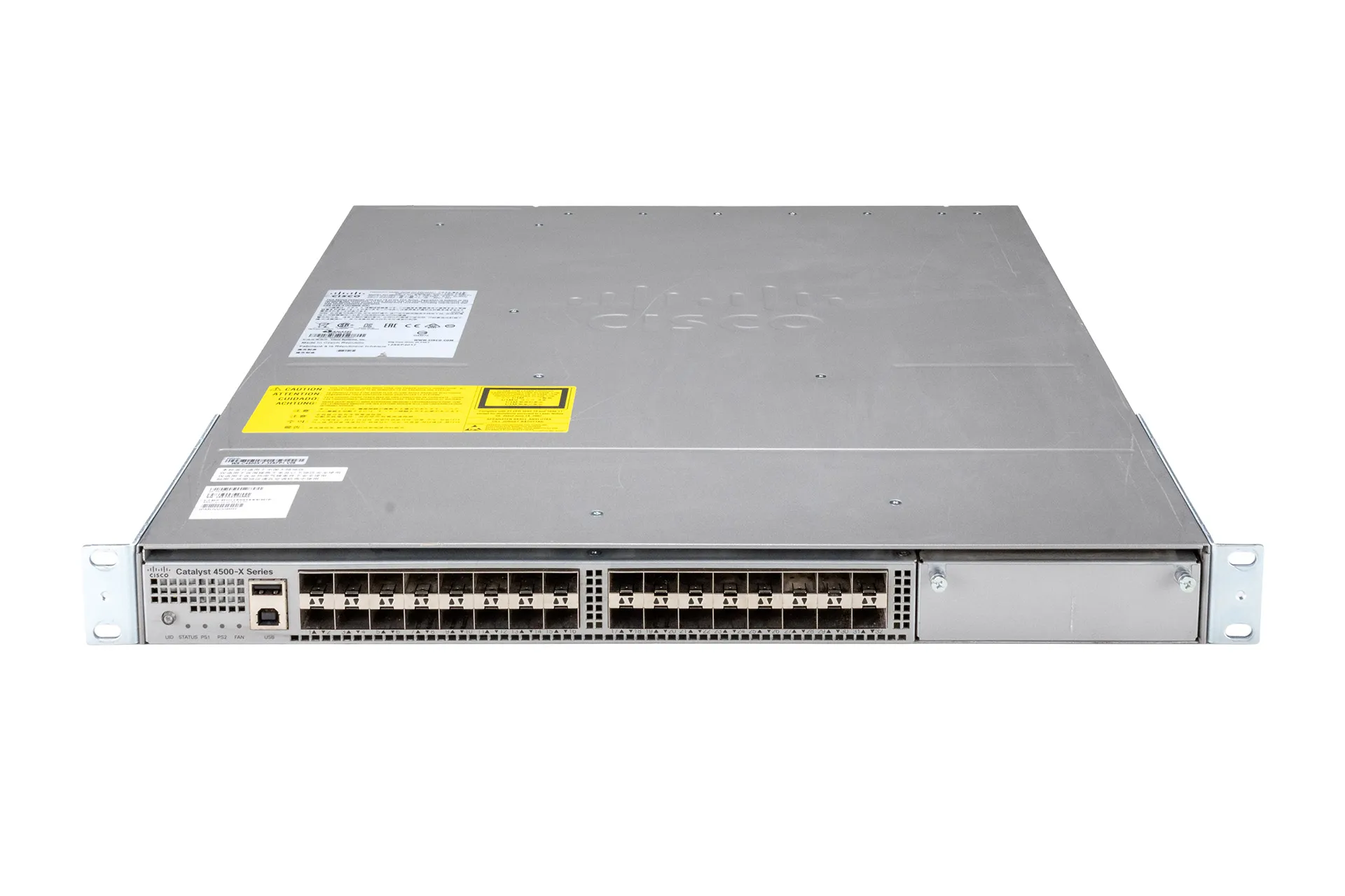 Cisco Catalyst WS-C4500X-F-32SFP+ Switch, 32x 10GbE SFP+