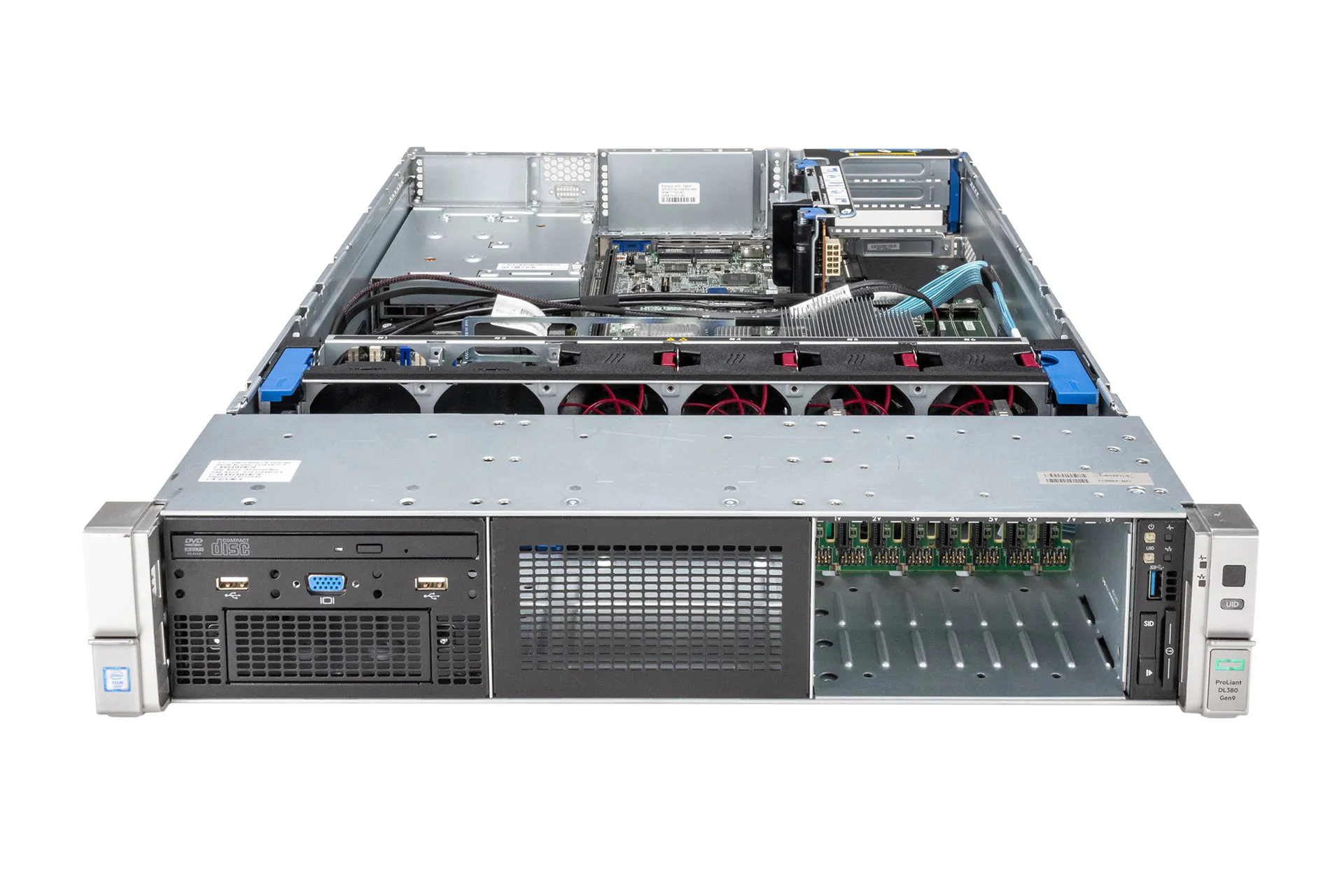 HPE ProLiant DL380 Gen9 Rack Server, 1x E5-2640v4 2.40GHz, 10-Core, 8xSFF, P440ar/2GB HPE ProLiant DL380 Gen9 Rack Server, 1x E5-2640v4 2.40GHz, 10-Core, 8xSFF, P440ar/2GB