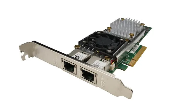 DELL NIC Broadcom 57810S 10GbE RJ45 Dual Port, Netzwerkkarte DELL NIC Broadcom 57810S 10GbE RJ45 Dual Port, Netzwerkkarte