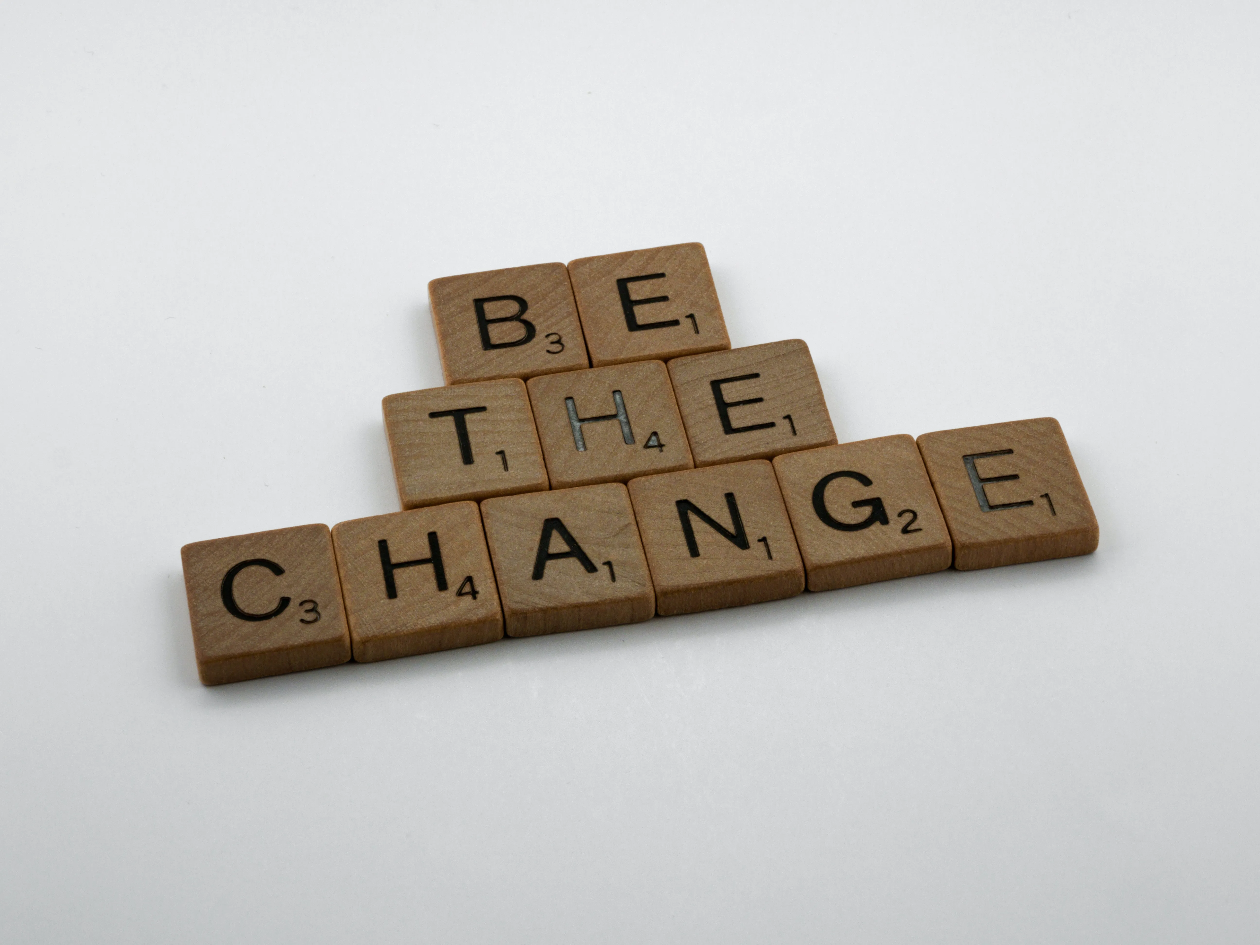 Scrabble for change Scrabble for change