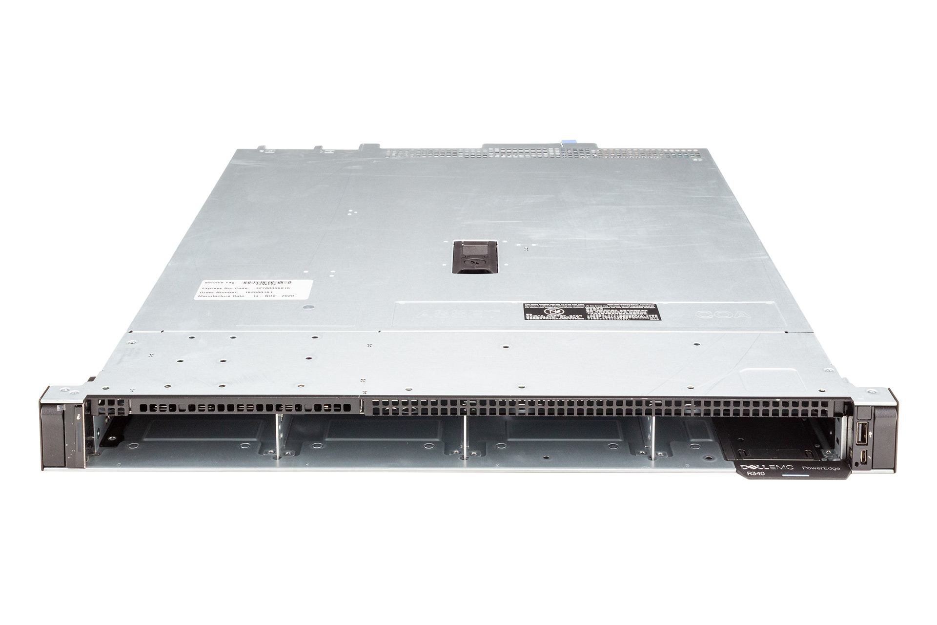 DELL PowerEdge R340 Servidor, 1x Intel Xeon E-2224 3.4 GHz