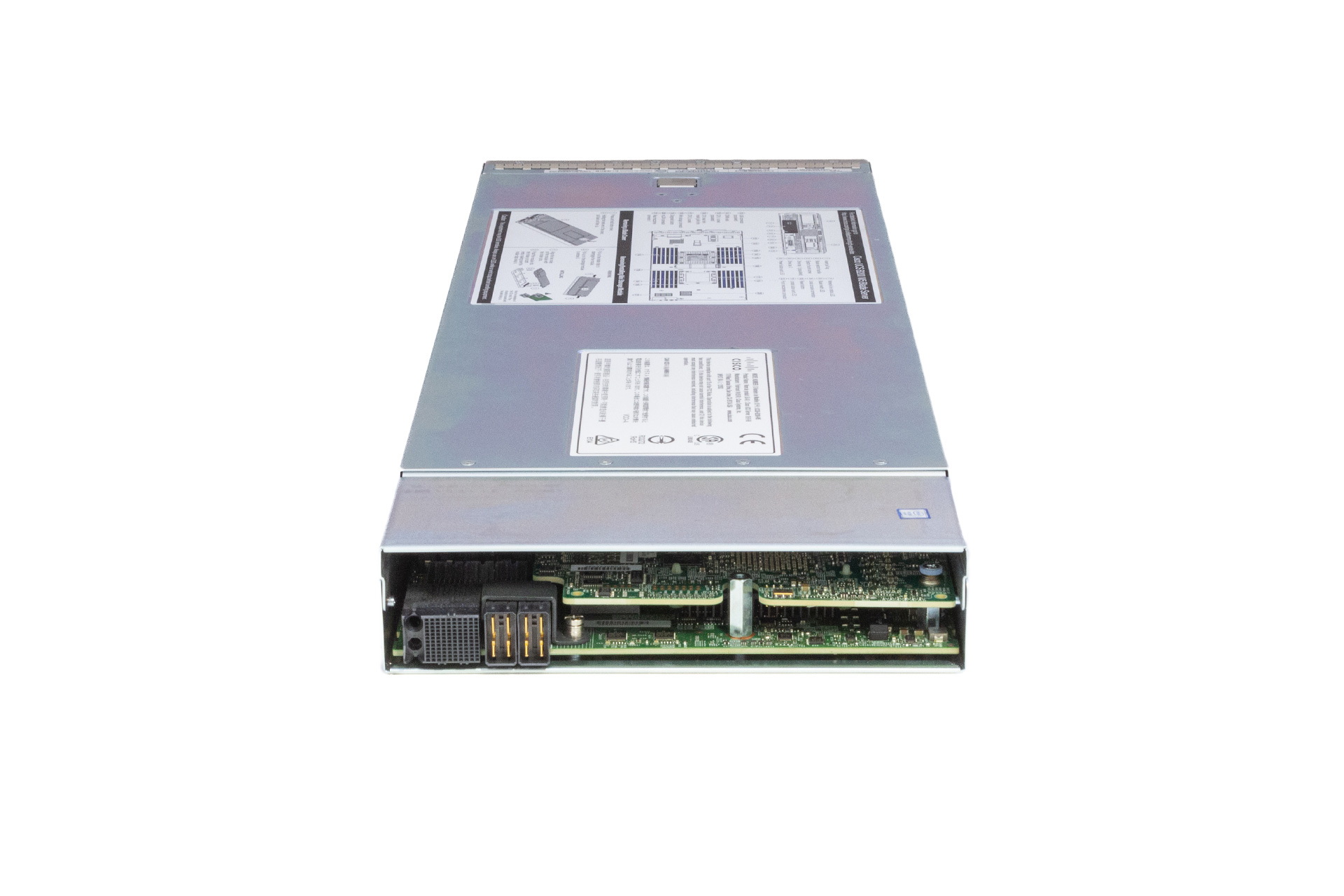 CISCO UCS B200 M5 Blade Server CTO, incl. 2x Heatsink, 1x UCSB-MLOM-40G