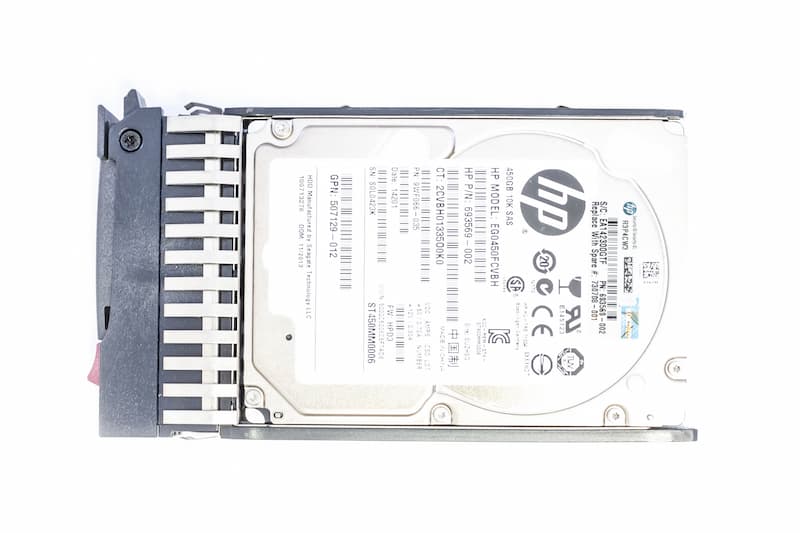 HP HDD 450GB 6G SAS 10k 2.5" MSA