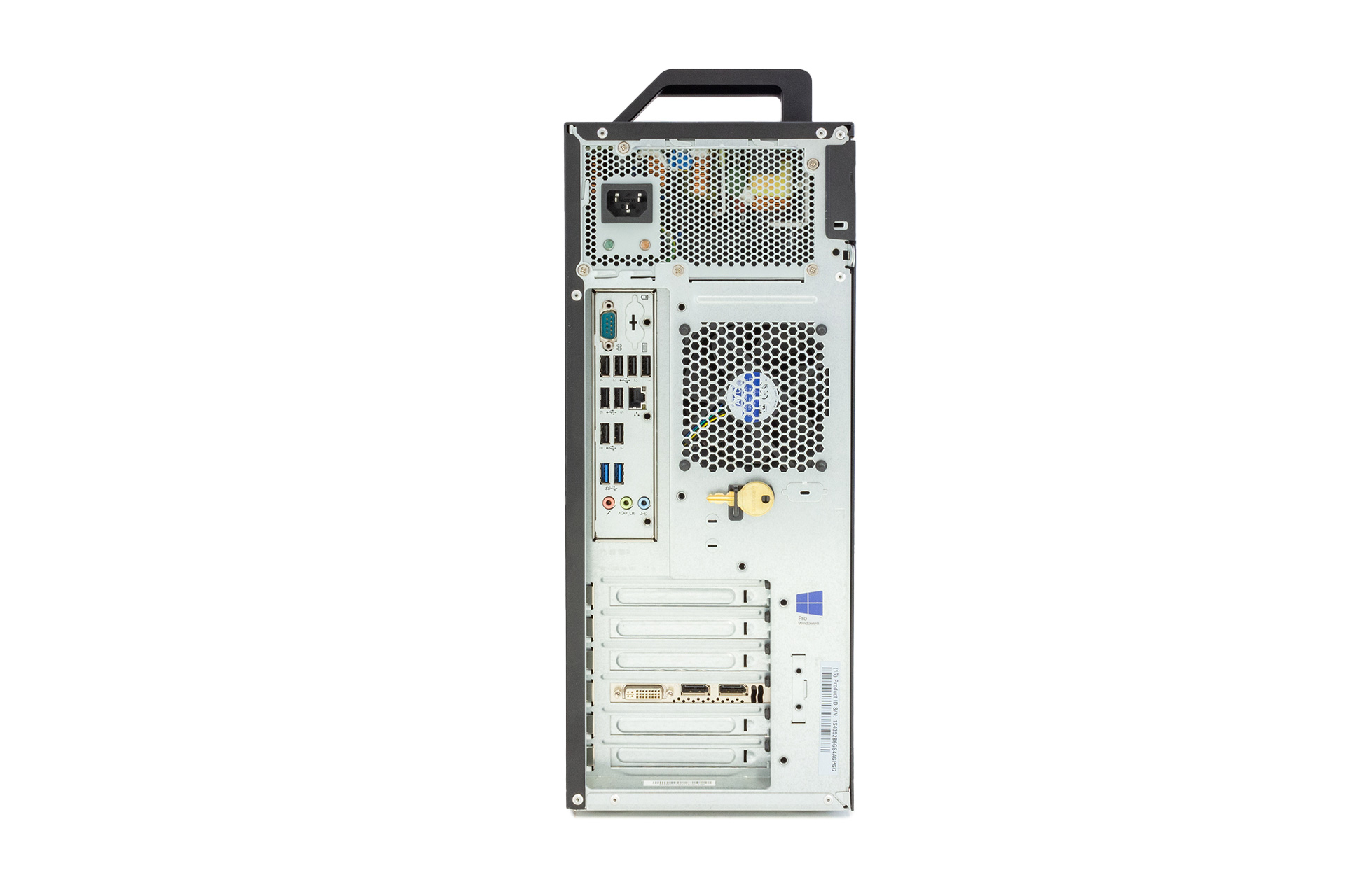 Lenovo Thinkstation S30, E5-1620v2 3.7GHz, 4-C, 8GB PC3, 256GB SSD, K2000, DVD/Cardr, Win10Pro_noLic