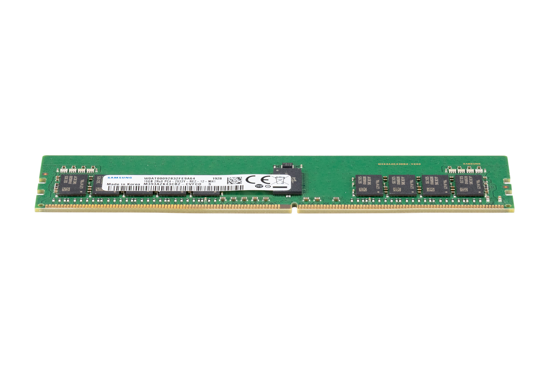 Samsung 16GB DDR4 RAM 2Rx8 PC4-2933Y-R regECC