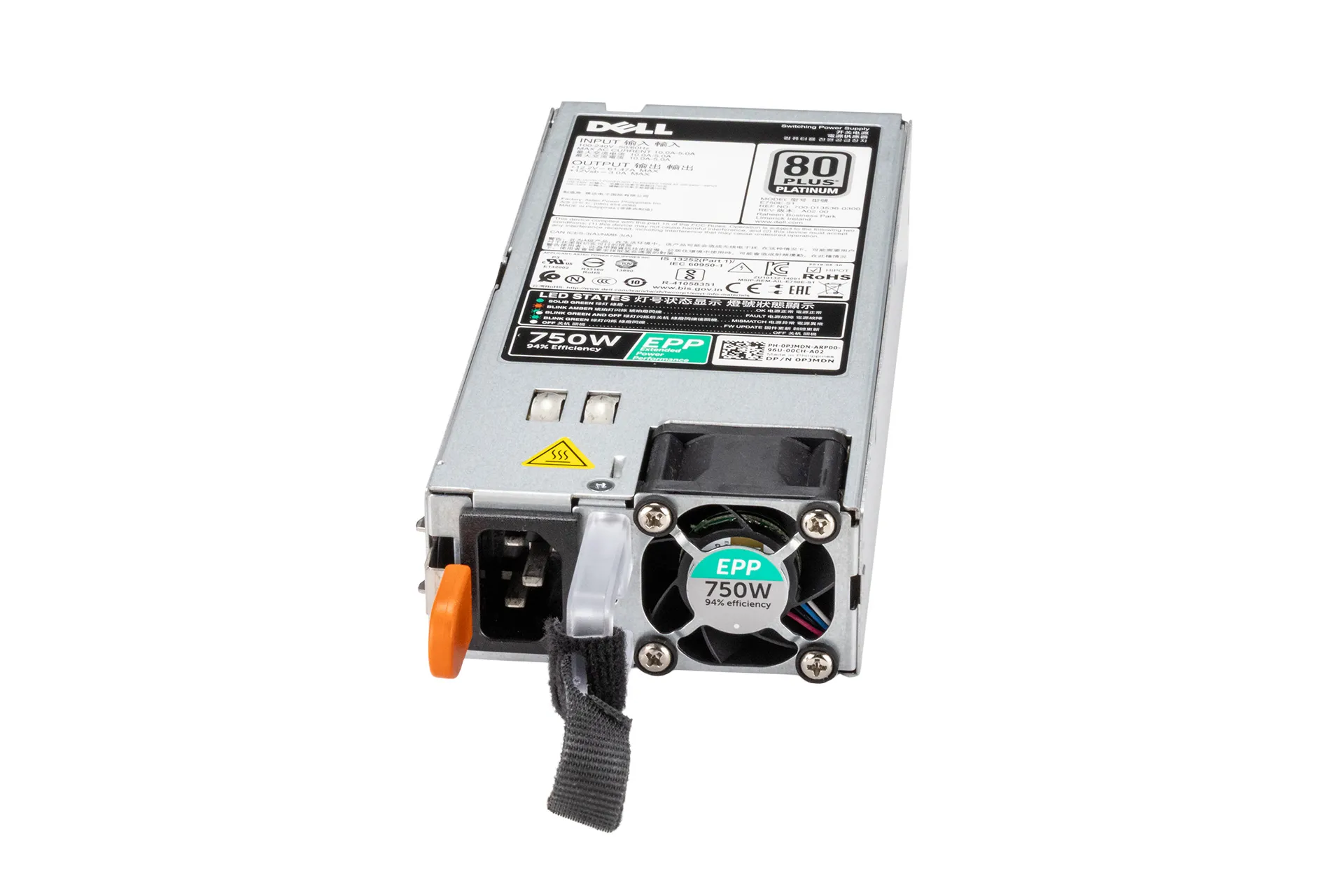 Dell PSU 750 Watt Platinum Netzteil für Poweredge 13/14/15 Dell PSU 750 Watt Platinum Netzteil für Poweredge 13/14/15