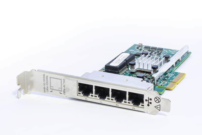 HPE 366T 1Gb Netzwerkkarte RJ45 Quad Port PCI-e NIC