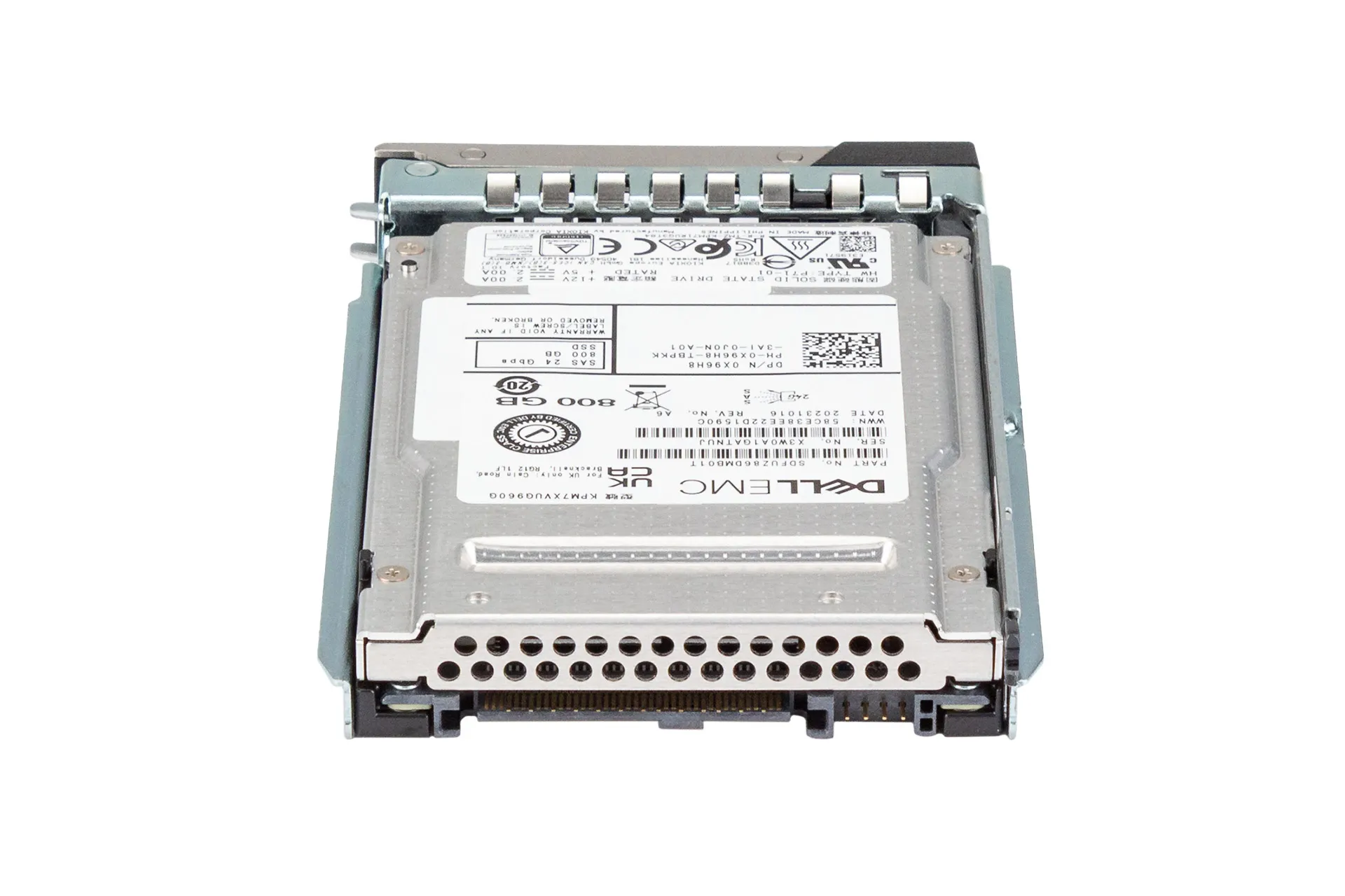 Dell 800GB 24G SAS SSD, 2.5 Zoll SFF