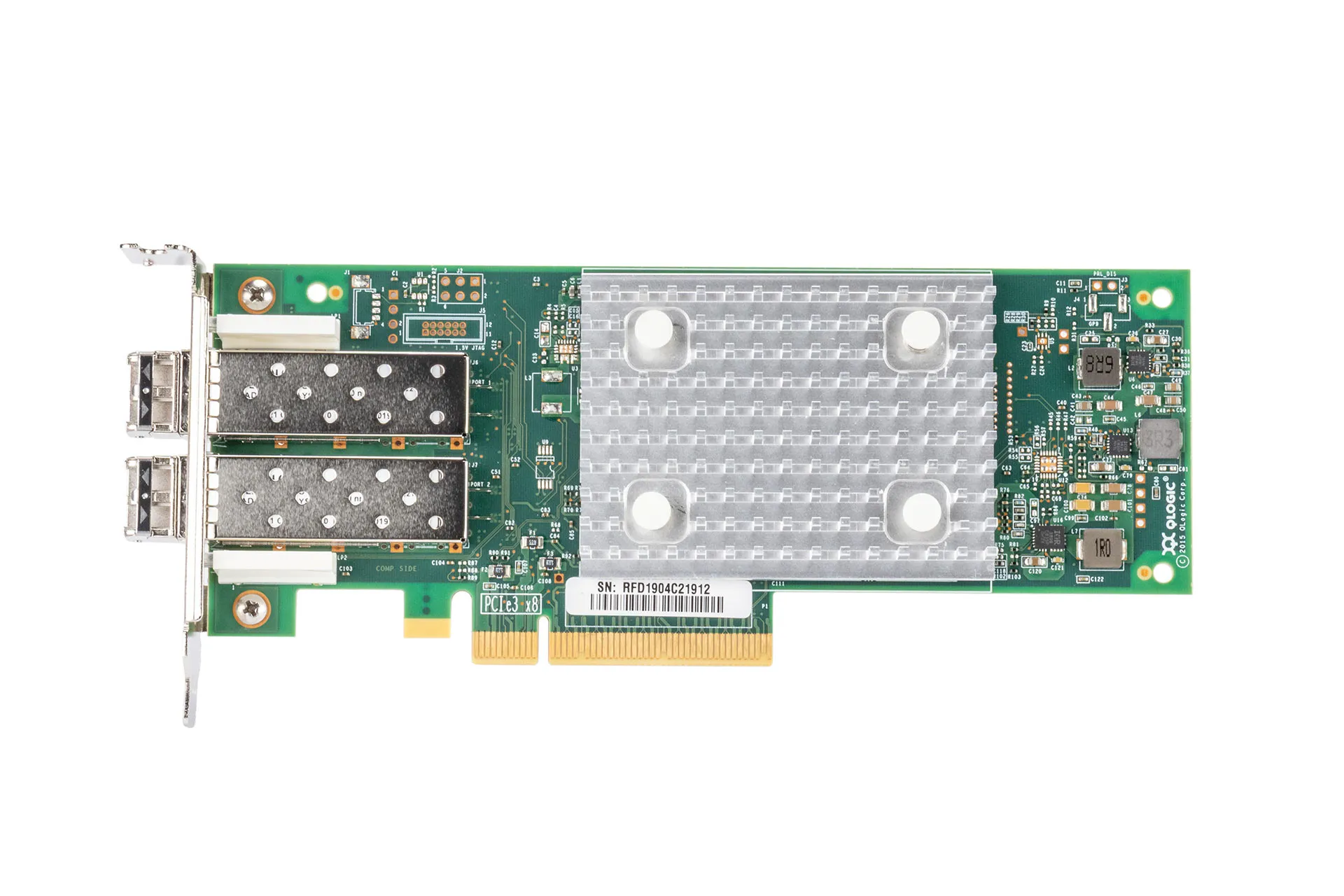 Dell QLE2692L 16Gb Host Bus Adapter Fibre Channel Dual Port Low Profile PCI-E HBA, inkl. 2xGBIC Dell QLE2692L 16Gb Host Bus Adapter Fibre Channel Dual Port Low Profile PCI-E HBA, inkl. 2xGBIC