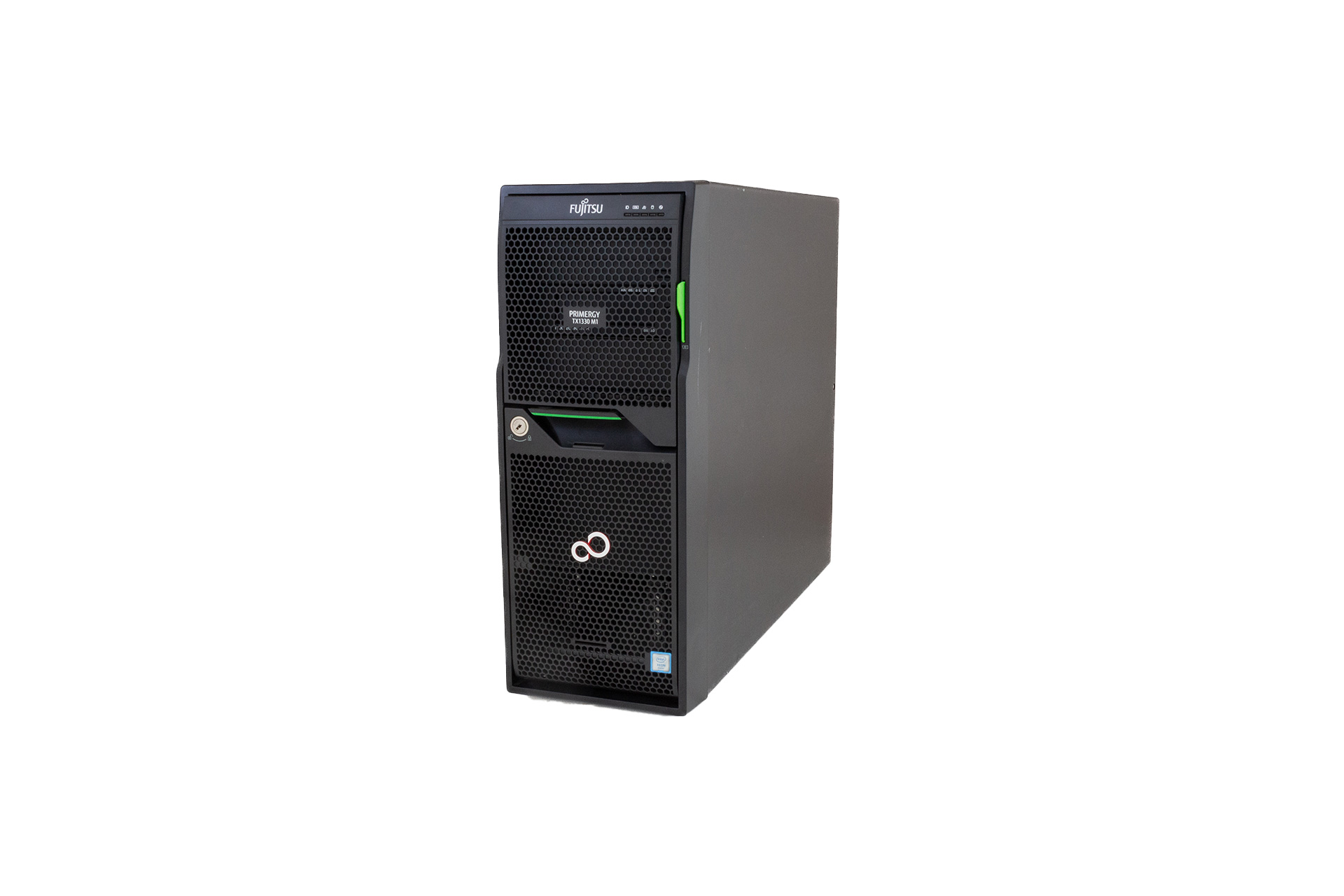 FUJITSU TX1330 M1, 1x E3-1231v3 3.4GHz, 4-Core, 16GB PC3-12800, 8xSFF, D2607, Tandberg RDX, 2x450W