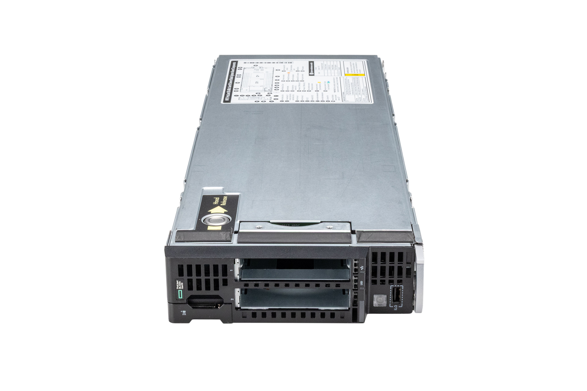 HPE ProLiant BL460c Gen10 Server Blade, 2x Gold 6136 3.0GHz, 12-Core, noRAM, P204i-b/1G/Batt., 650FLB