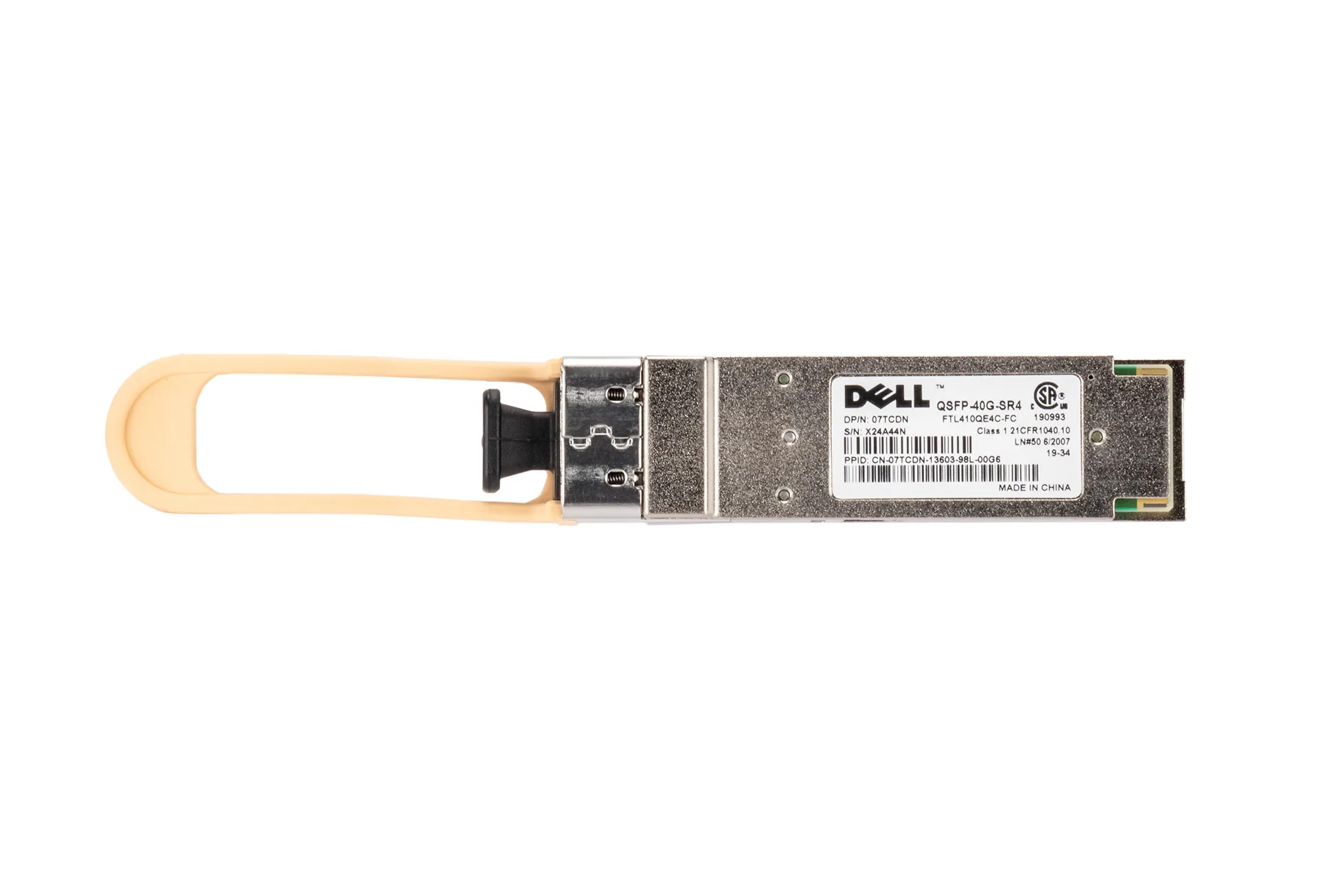 Dell GBIC 40GbE QSFP+/MPO-12, SR, 850nm Transceiver