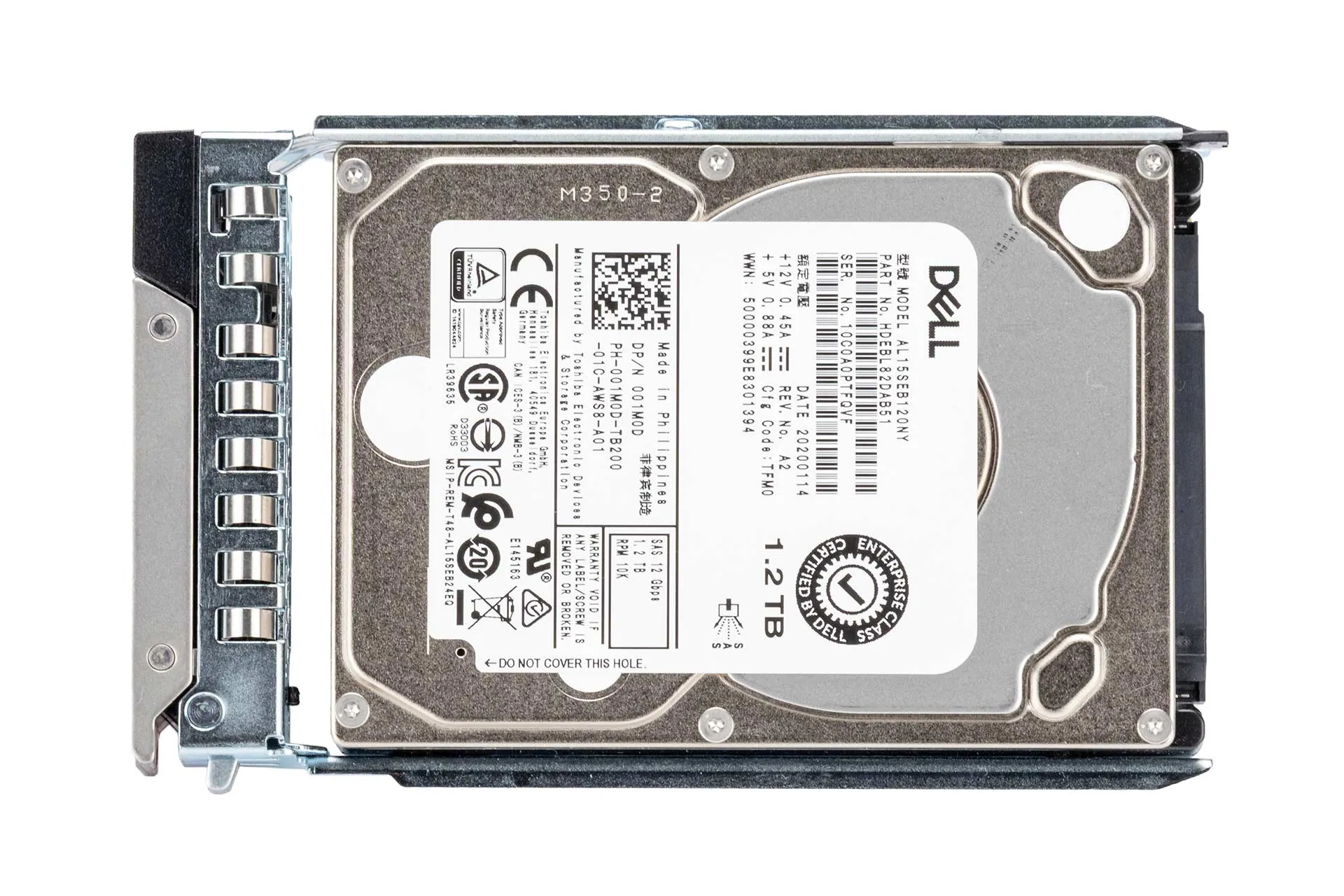 DELL HDD 1.2TB 12G SAS 10k 2.5"