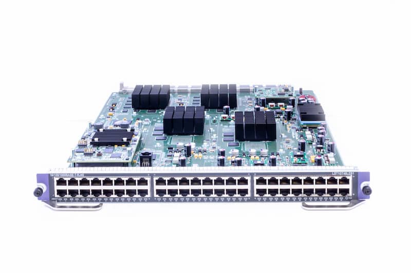 HPE Switch 12500 48-Port GbE RJ45 LEB Module HPE Switch 12500 48-Port GbE RJ45 LEB Module