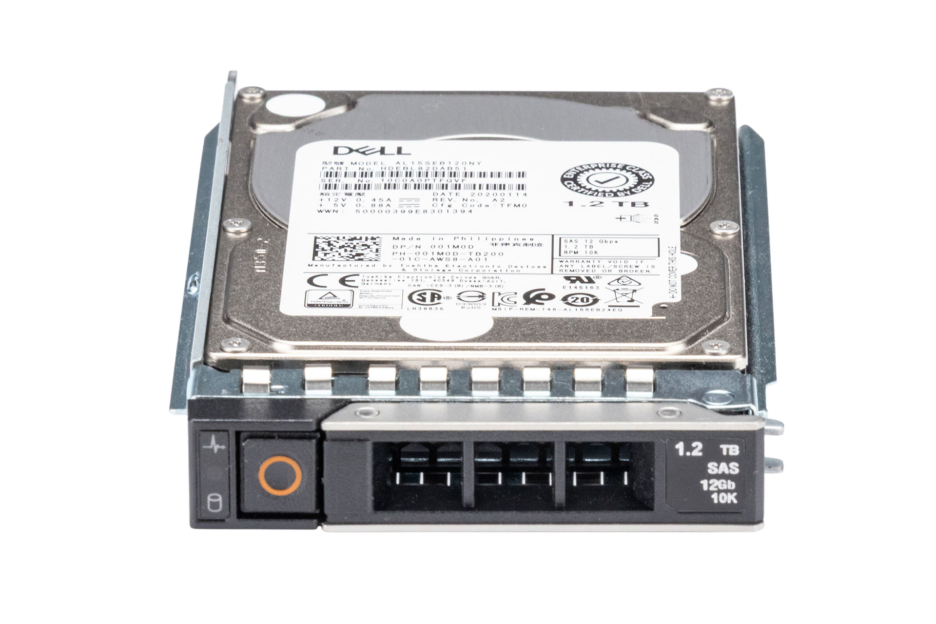 DELL HDD 1.2TB 12G SAS 10k 2.5"
