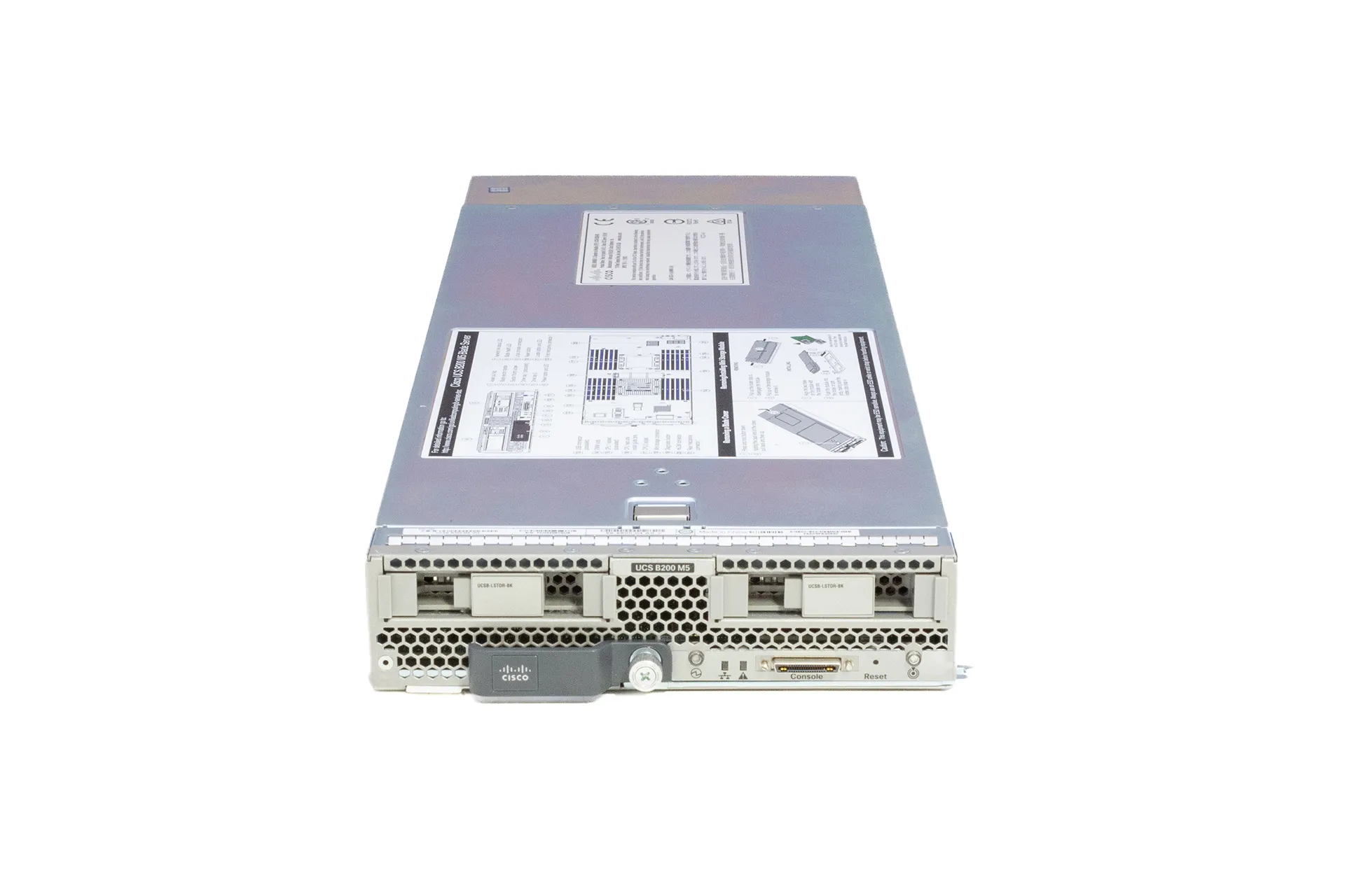 CISCO UCS B200 M5 Blade Server CTO, incl. 2x Heatsink, 1x UCSB-MLOM-40G