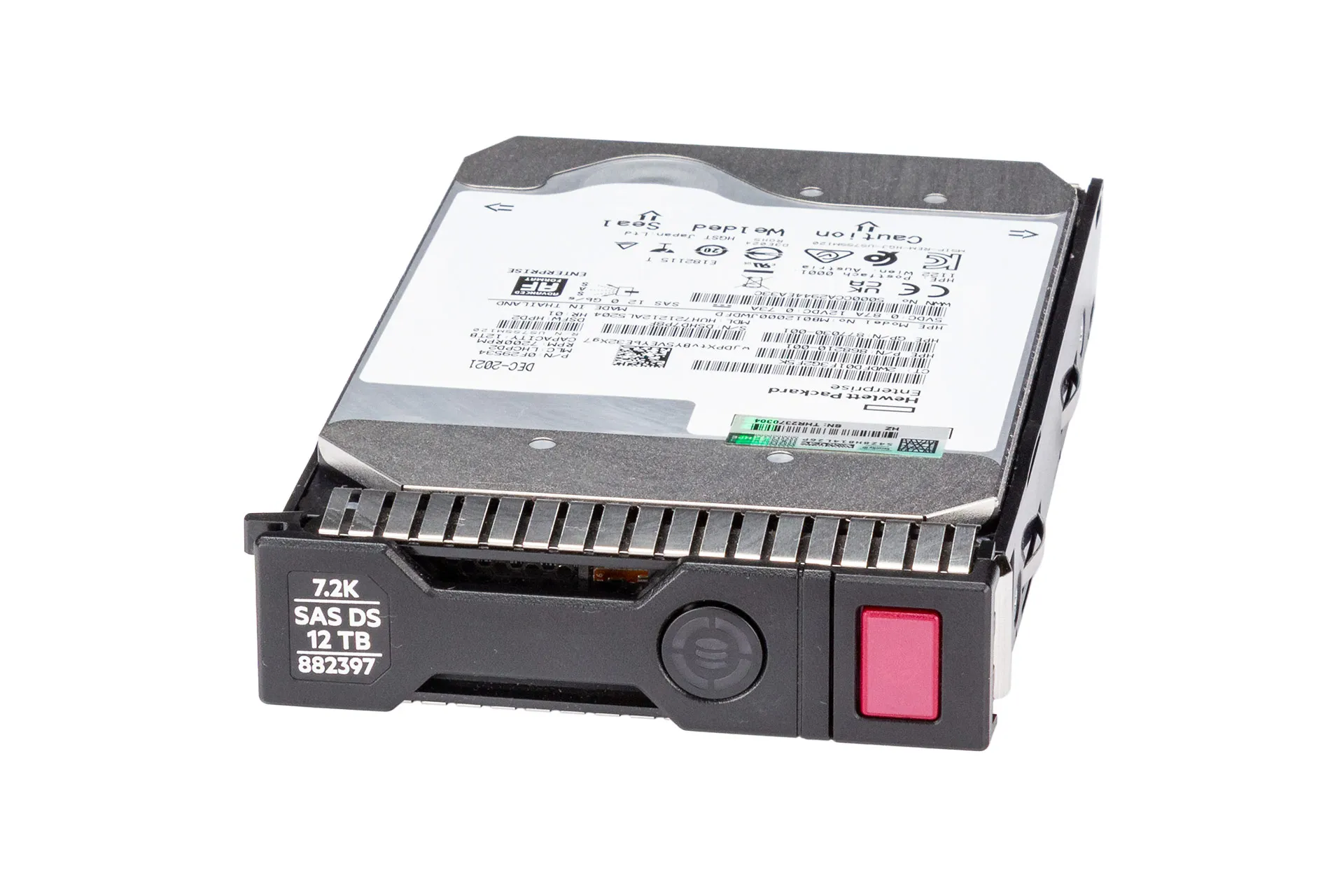 HPE 12TB 12G SAS HDD 7.2k, 3.5 Zoll LFF Festplatte für Server