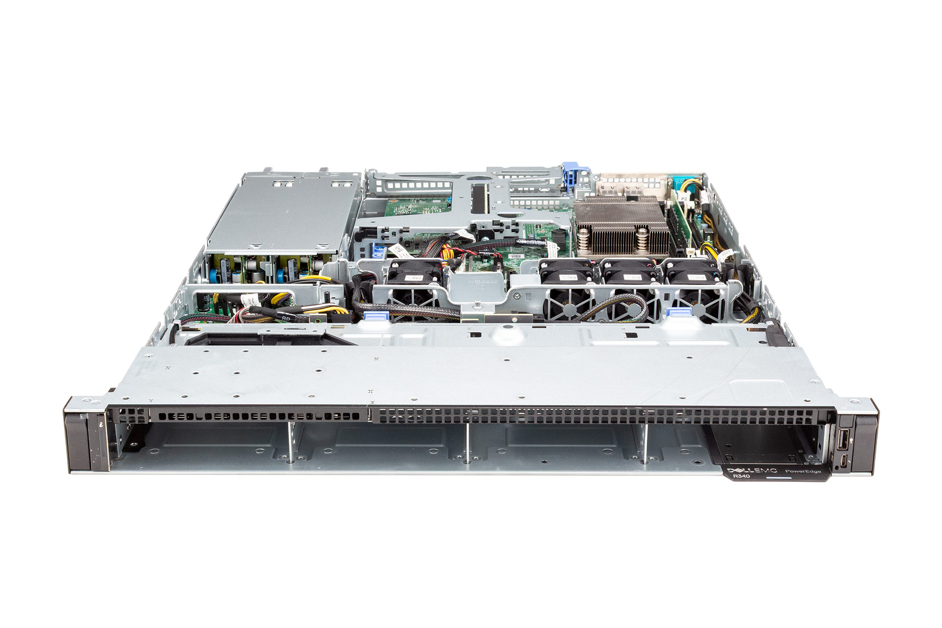 DELL PowerEdge R340 Servidor, 1x Intel Xeon E-2224 3.4 GHz