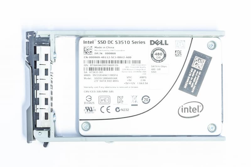 DELL SSD 480GB 6G SATA 2.5" INTEL S3510 Series