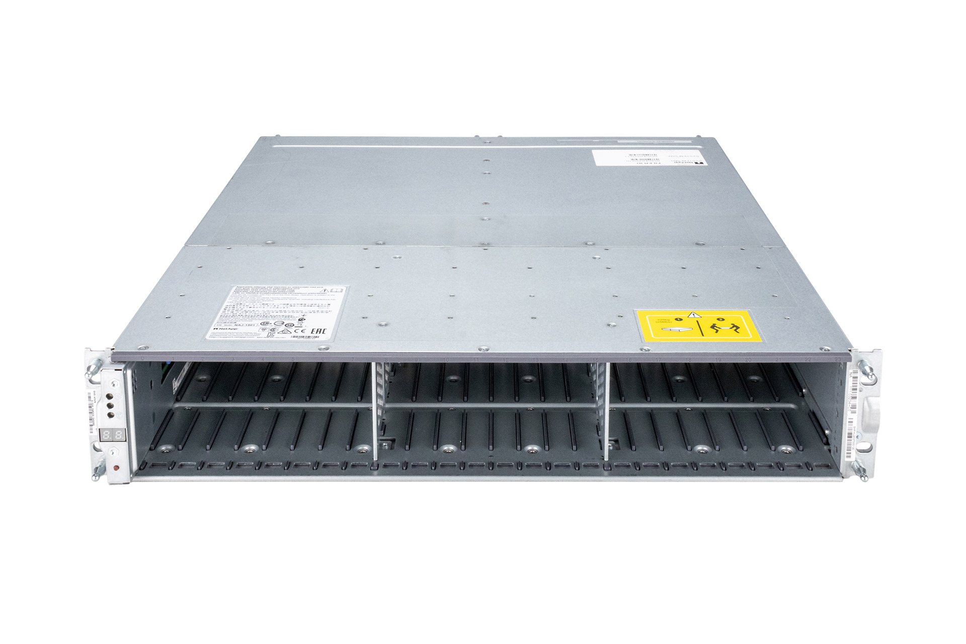 NetApp FAS2750 Storage System, 24x SFF, 2x Controller 2x SAS-12G, 2x 10GbE SFP+, 4x 10GbE/16G-FC SFP+