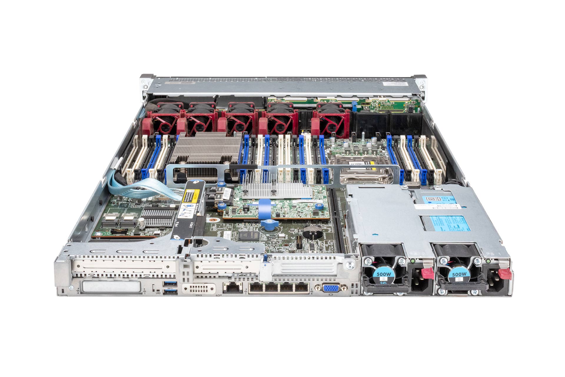 HPE ProLiant DL360 Gen9 Rack Server, 1x E5-2630v3 2.4GHz, 8-Core, noRAM, 8xSFF, P440ar/2GB