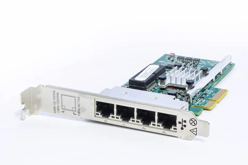 HPE 366T 1Gb Netzwerkkarte RJ45 Quad Port PCI-e NIC