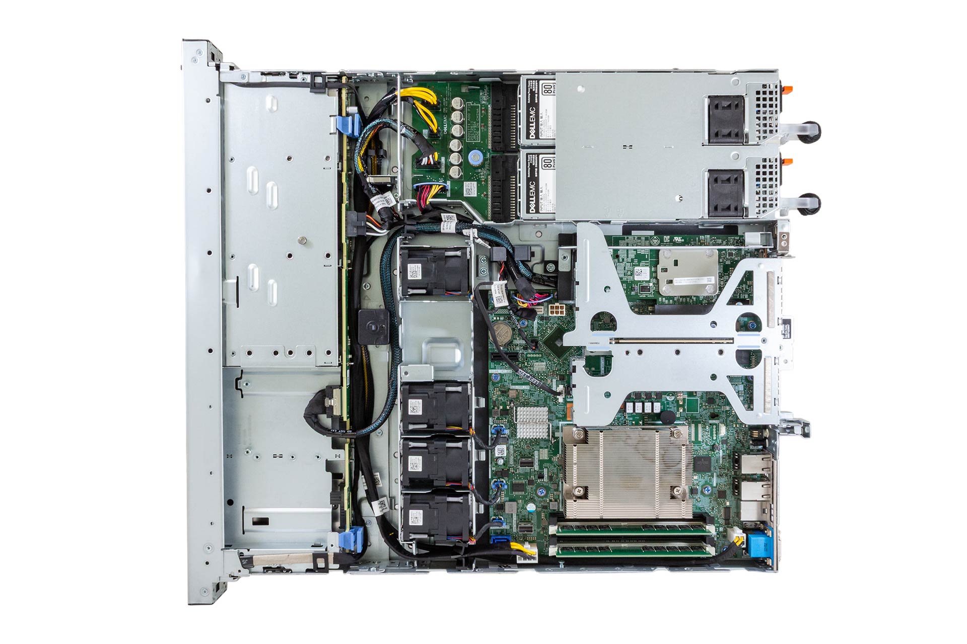 DELL PowerEdge R350 Rack Server, 1x E5-2314, 2.8GHz, 4-Core, 32GB PC4, 8xSFF, H355