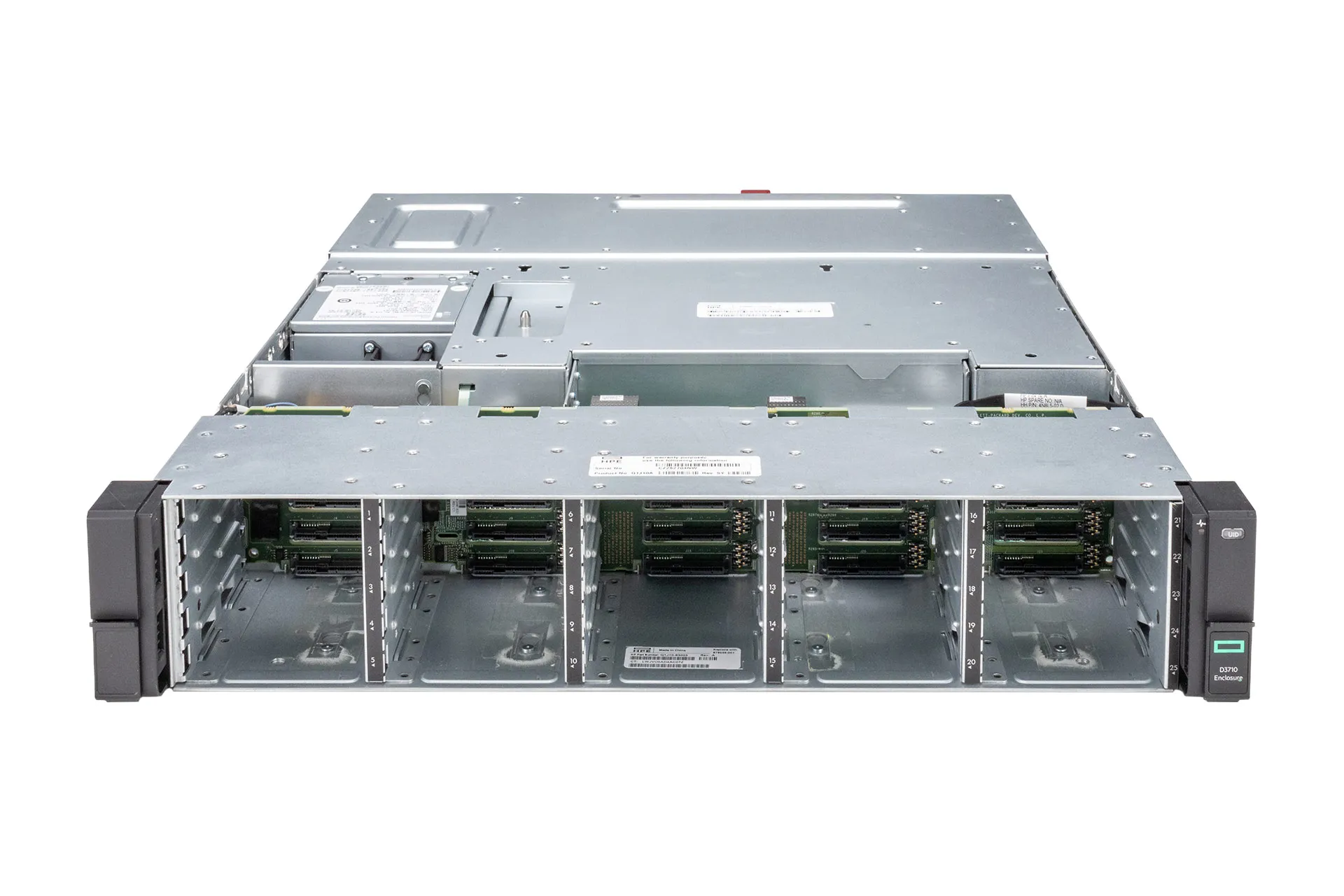 HPE D3710 Disk Enclosure, 25x SFF HPE D3710 Disk Enclosure, 25x SFF