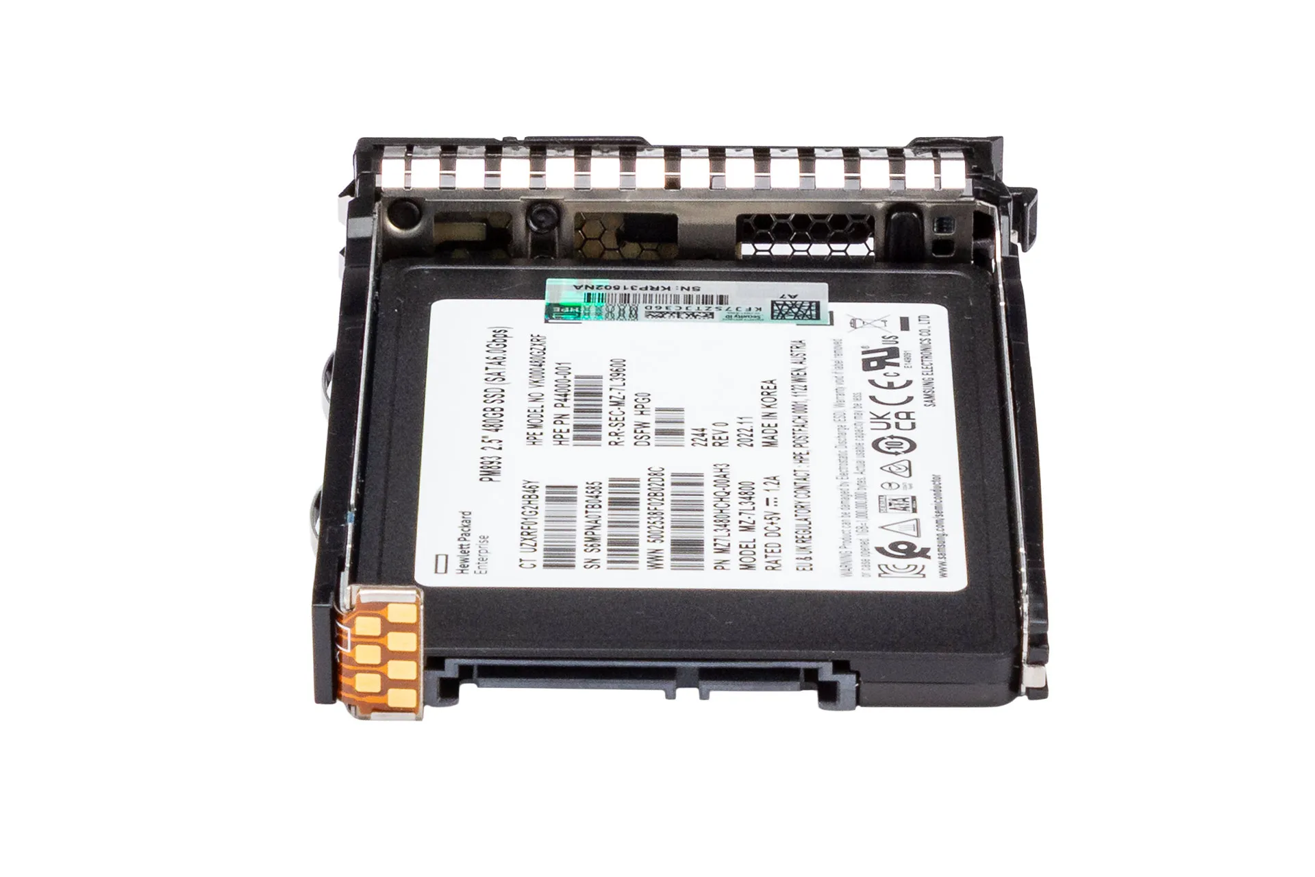 HPE 480GB 6G SATA SSD