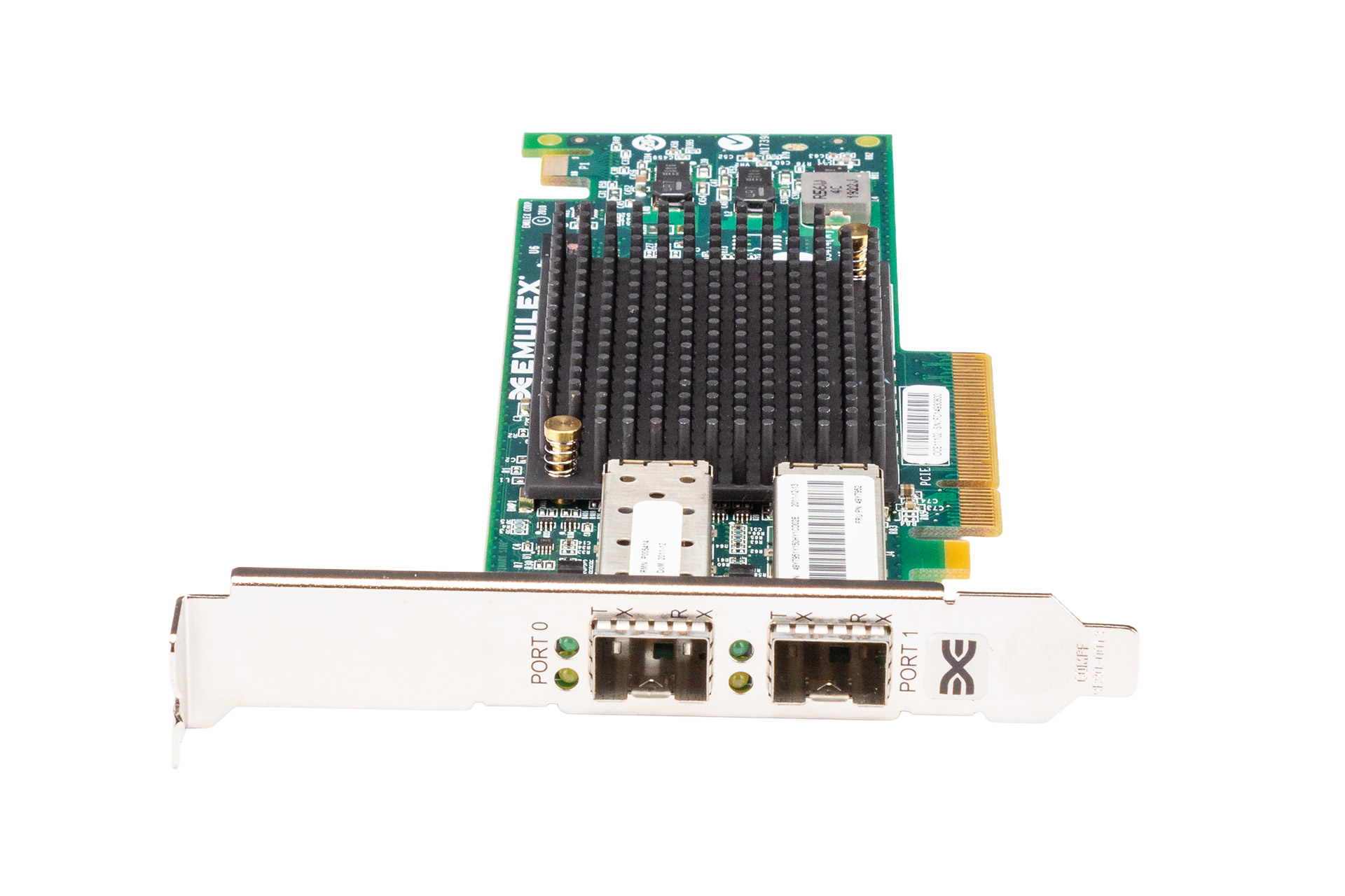 IBM Emulex OCE11102 10GbE Netzwerkkarte Ethernet Dual Port SFP PCIe NIC