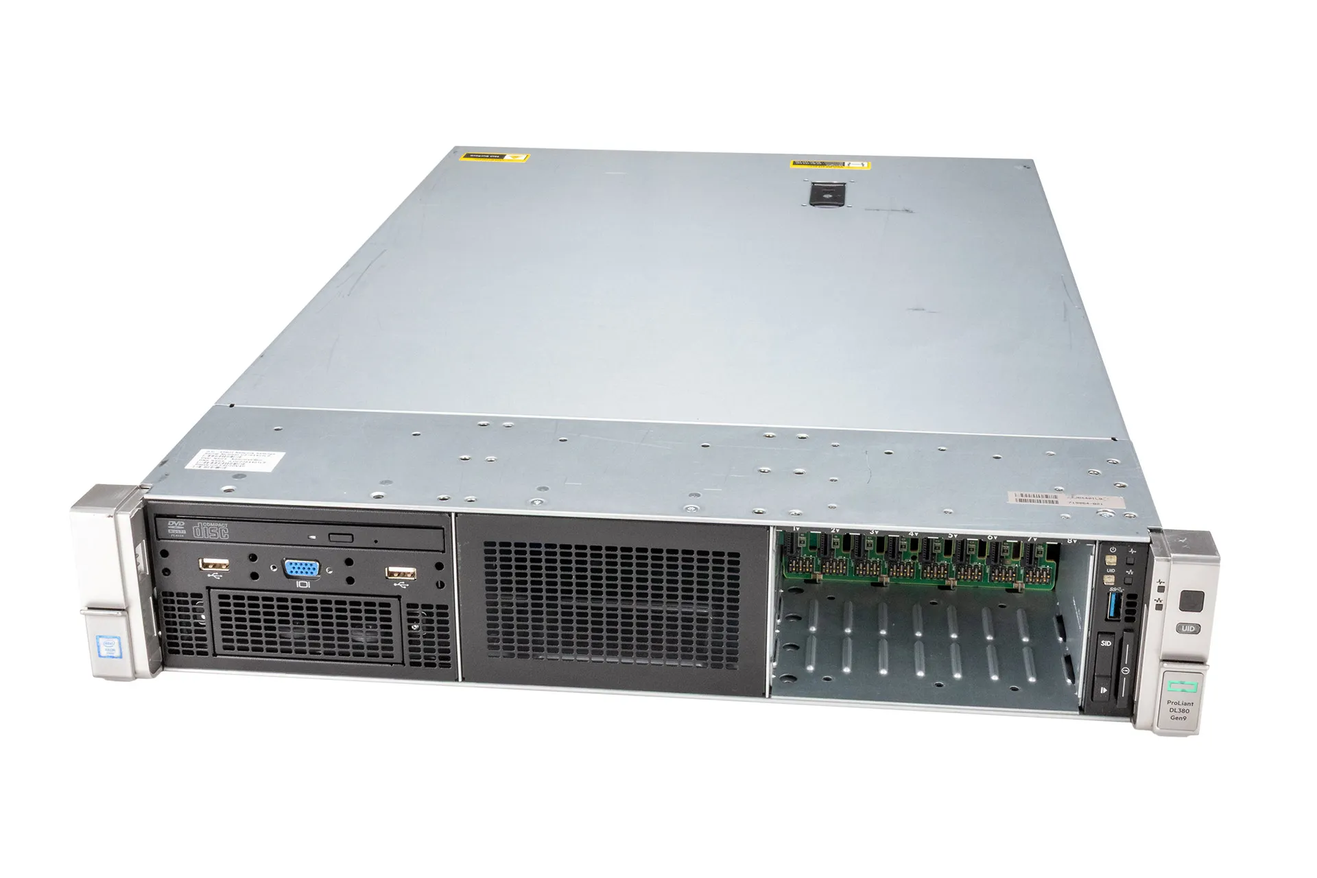 HPE ProLiant DL380 Gen9 Rack Server, 1x E5-2640v4 2.40GHz, 10-Core, 8xSFF, P440ar/2GB HPE ProLiant DL380 Gen9 Rack Server, 1x E5-2640v4 2.40GHz, 10-Core, 8xSFF, P440ar/2GB