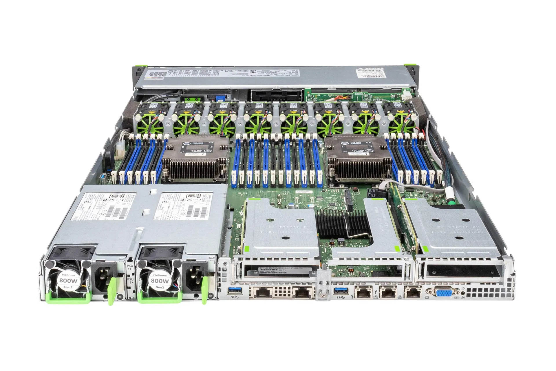 Fujitsu Primergy RX2530 M4 Rack Server, 2x Gold 6154 3.0GHz, 18-Core, 4x LFF, CP400i