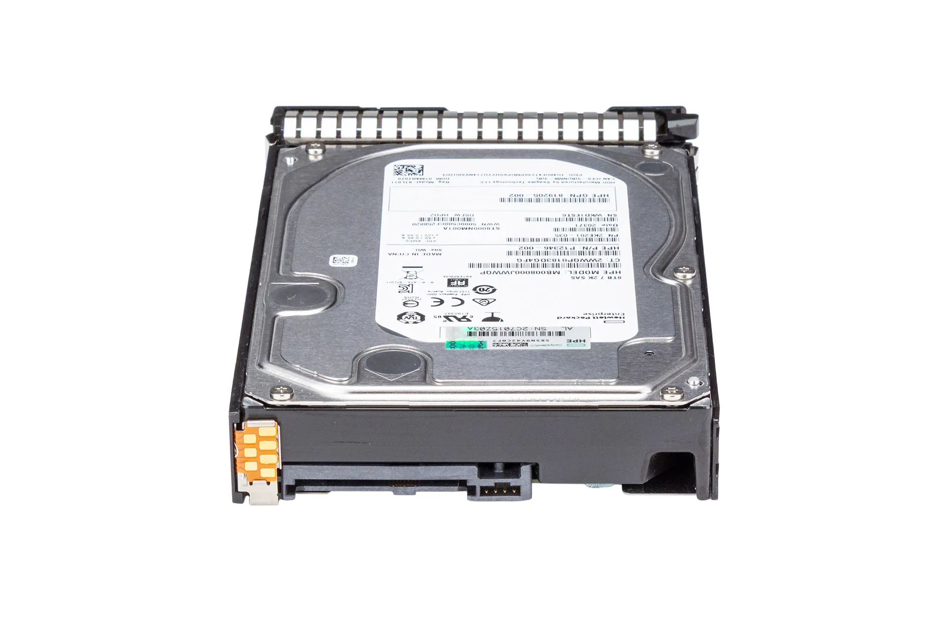 HPE 8TB 12G SAS HDD 7.2k, 3.5" LFF Festplatte für Server