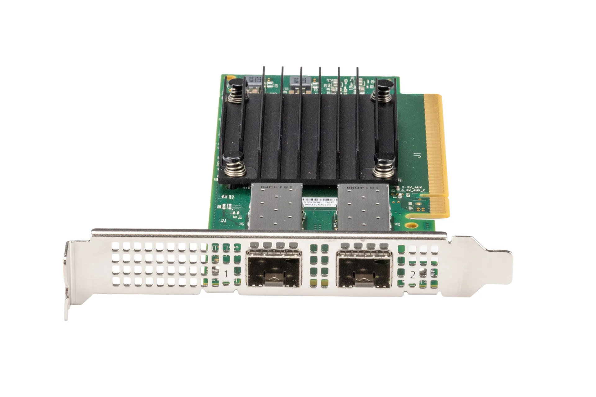 HPE MCX512F-ACHT 10/25GbE Netzwerkkarte SFP28 Dual Port PCIe NIC HPE MCX512F-ACHT 10/25GbE Netzwerkkarte SFP28 Dual Port PCIe NIC