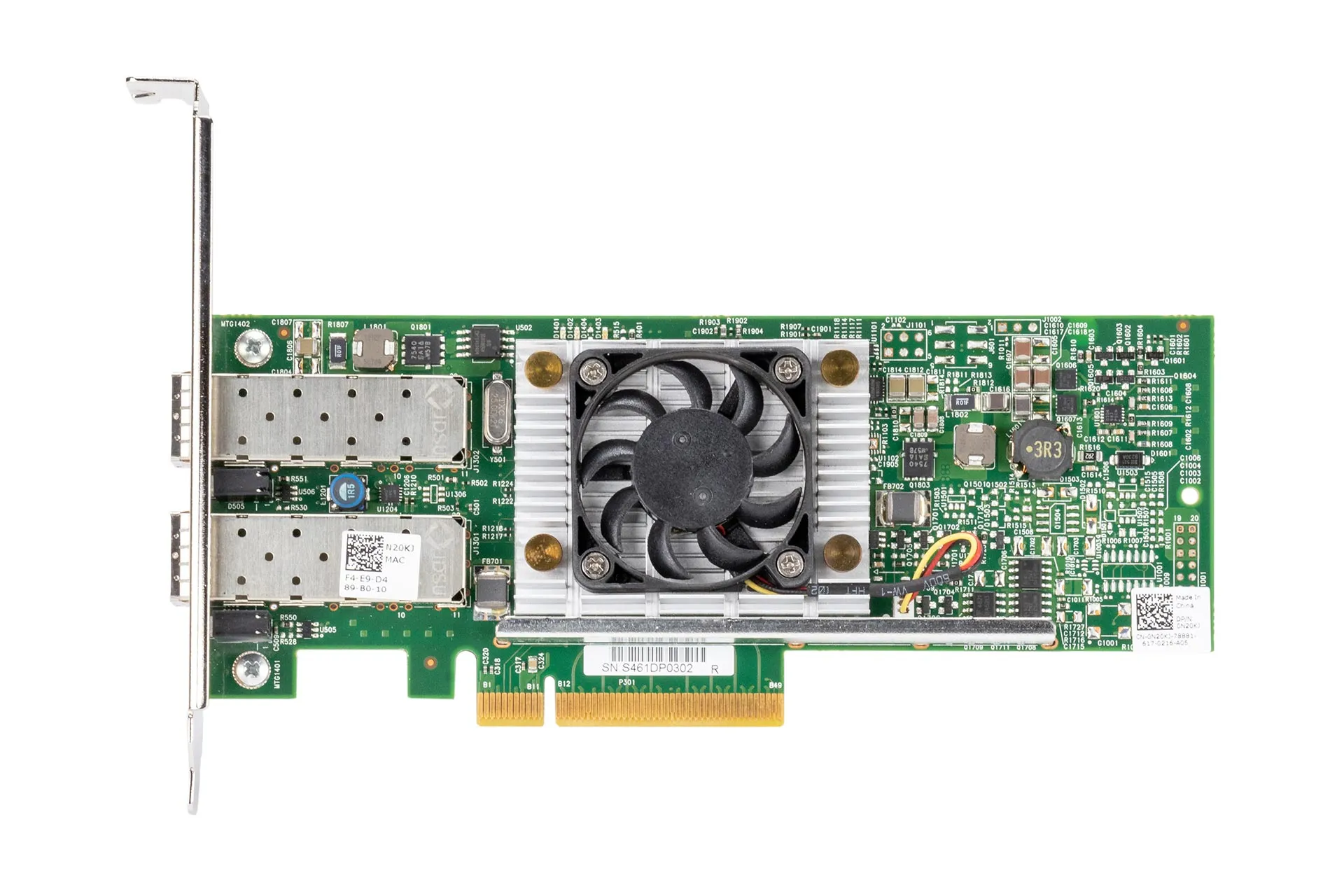 DELL Broadcom 57810S 10GbE Converged SFP+ high profile Network Card